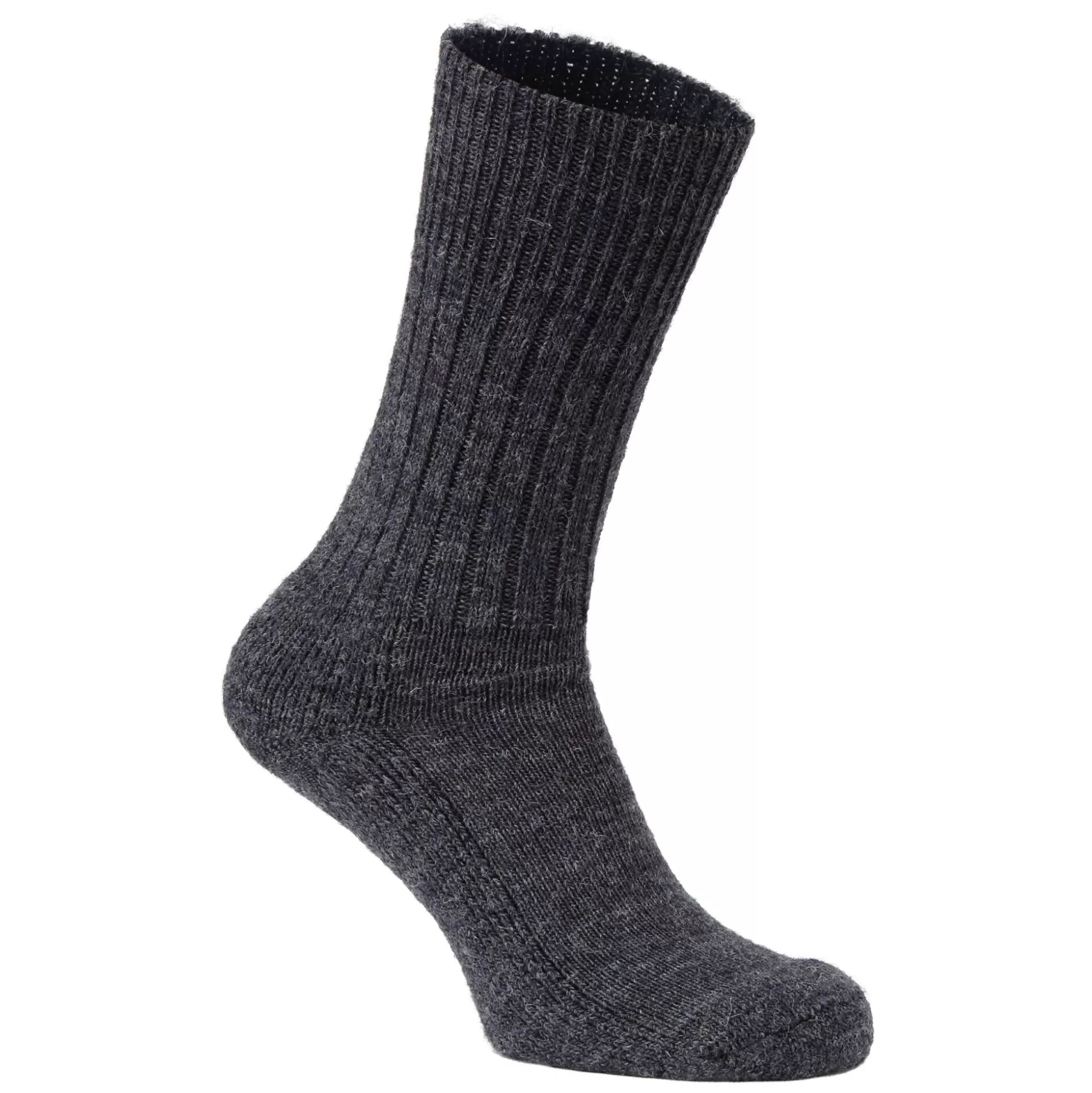 Craghoppers Men'S Wool Hiker Sock - Black Pepper Marl<Mens Socks