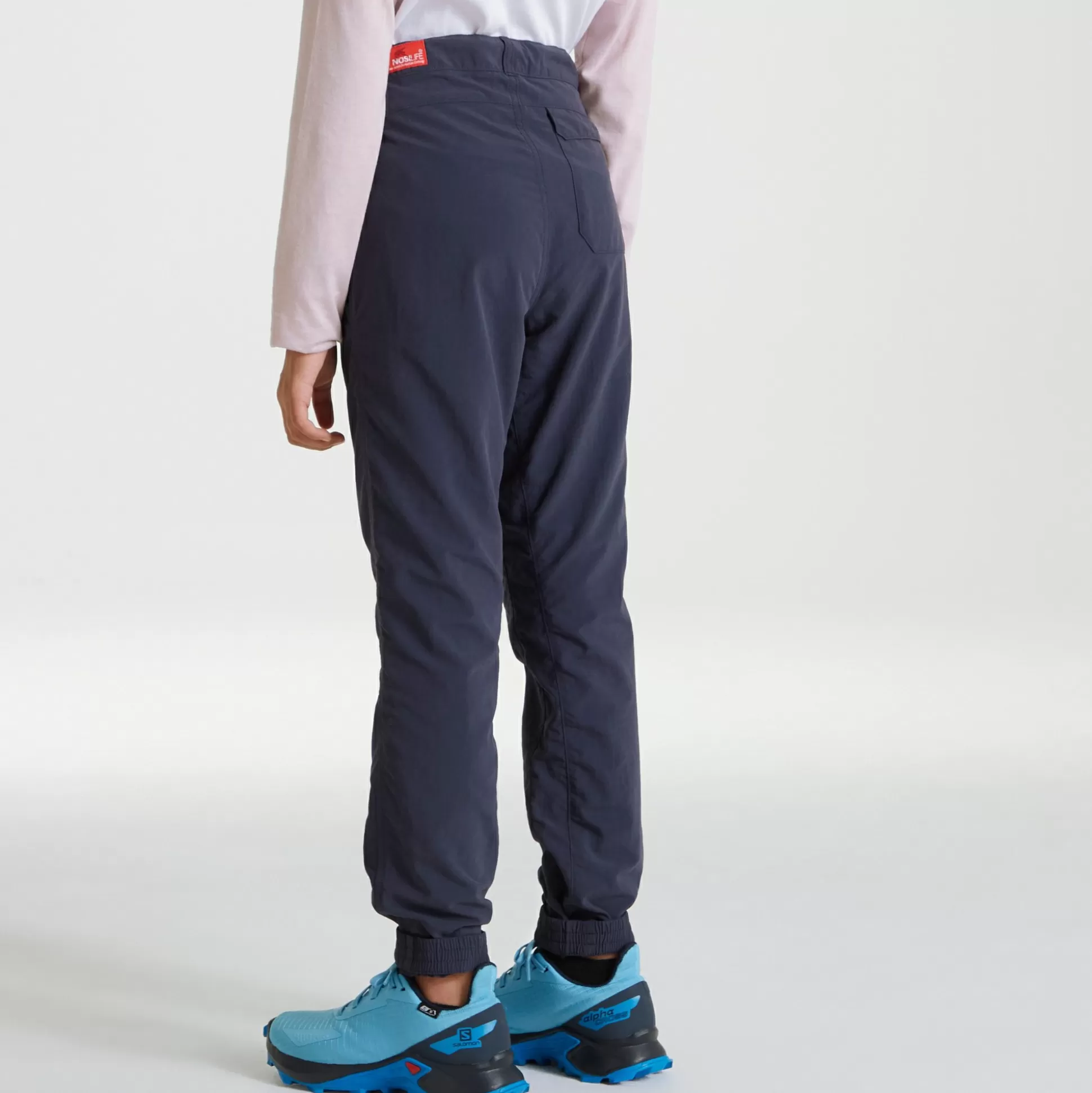 Craghoppers Nosilife Terrigal Convertible Trousers - Blue Navy<Kids Zip Off Trousers