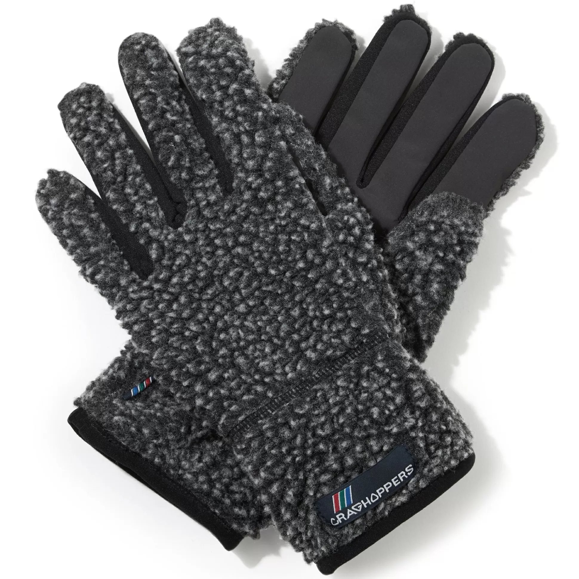 Craghoppers Sherpa Hybrid Glove - Black Pepper<Womens Gloves | Gloves