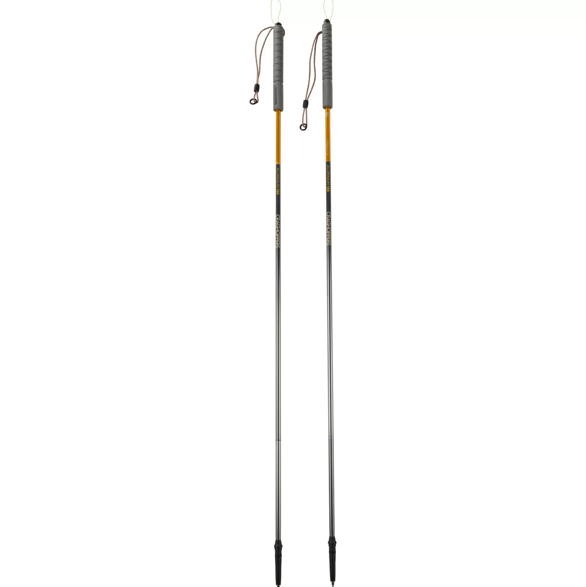 Craghoppers Treklite Compact Walking Poles - Anodised Yellow / Anodised Grey< Walking Poles