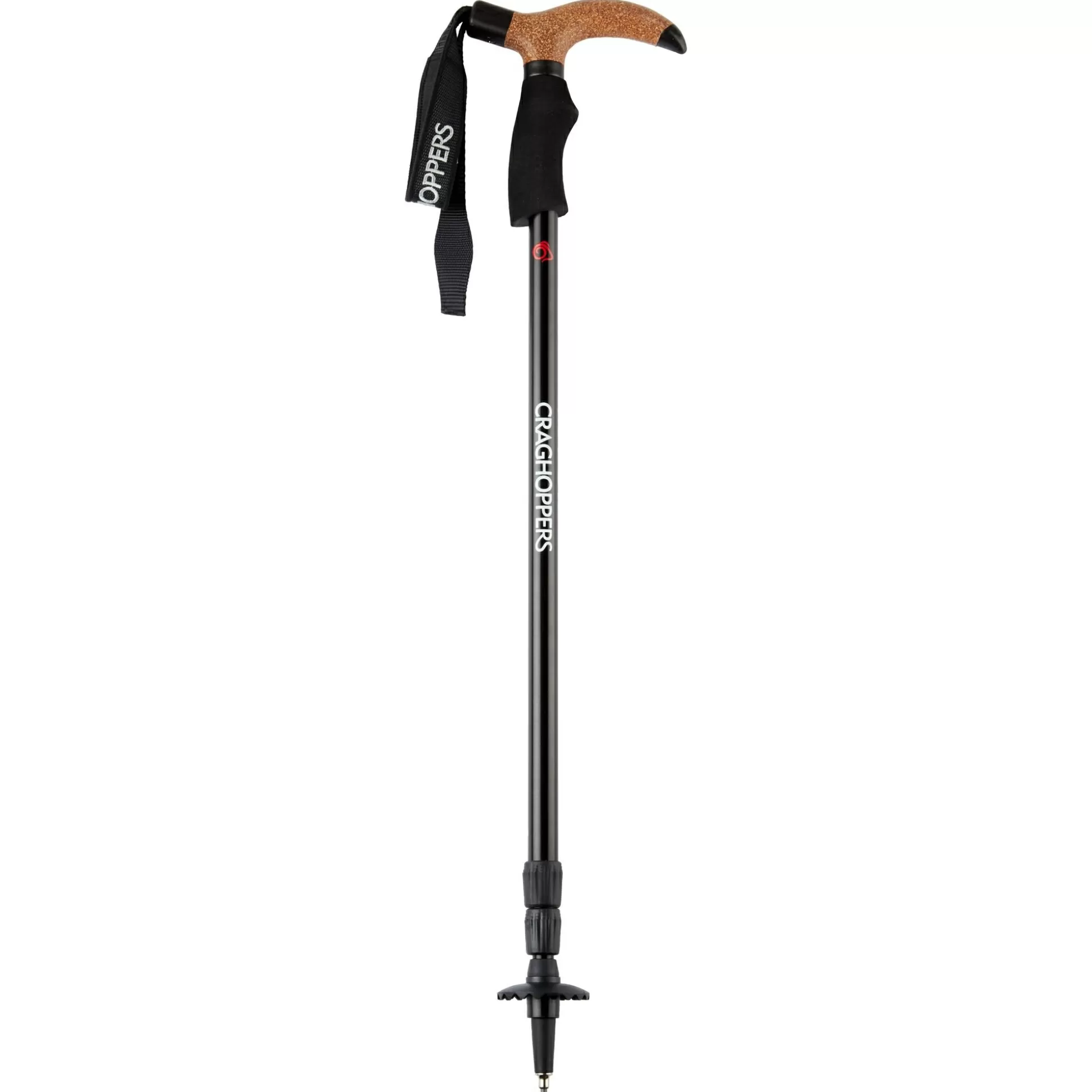 Craghoppers Venture T-Grip Walking Pole - Black< Walking Poles