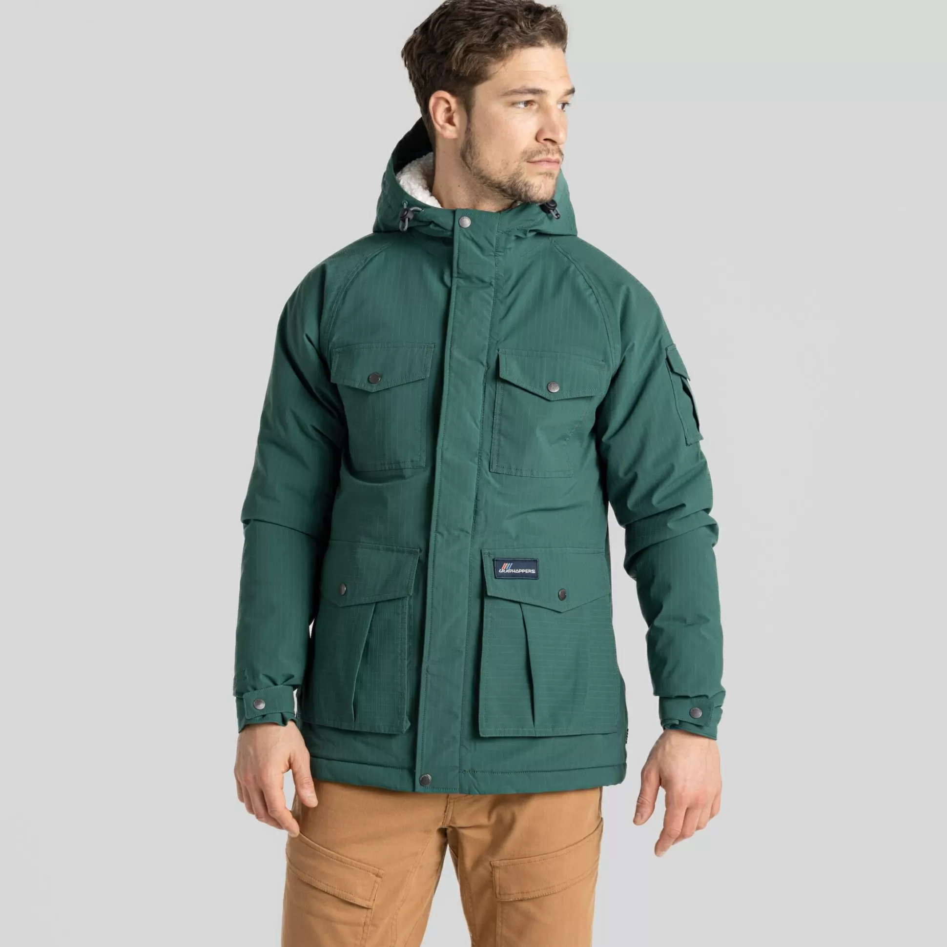 Craghoppers Waverley Thermic Jacket - Evergreen<Mens Insulated Jackets | Waterproof Jackets