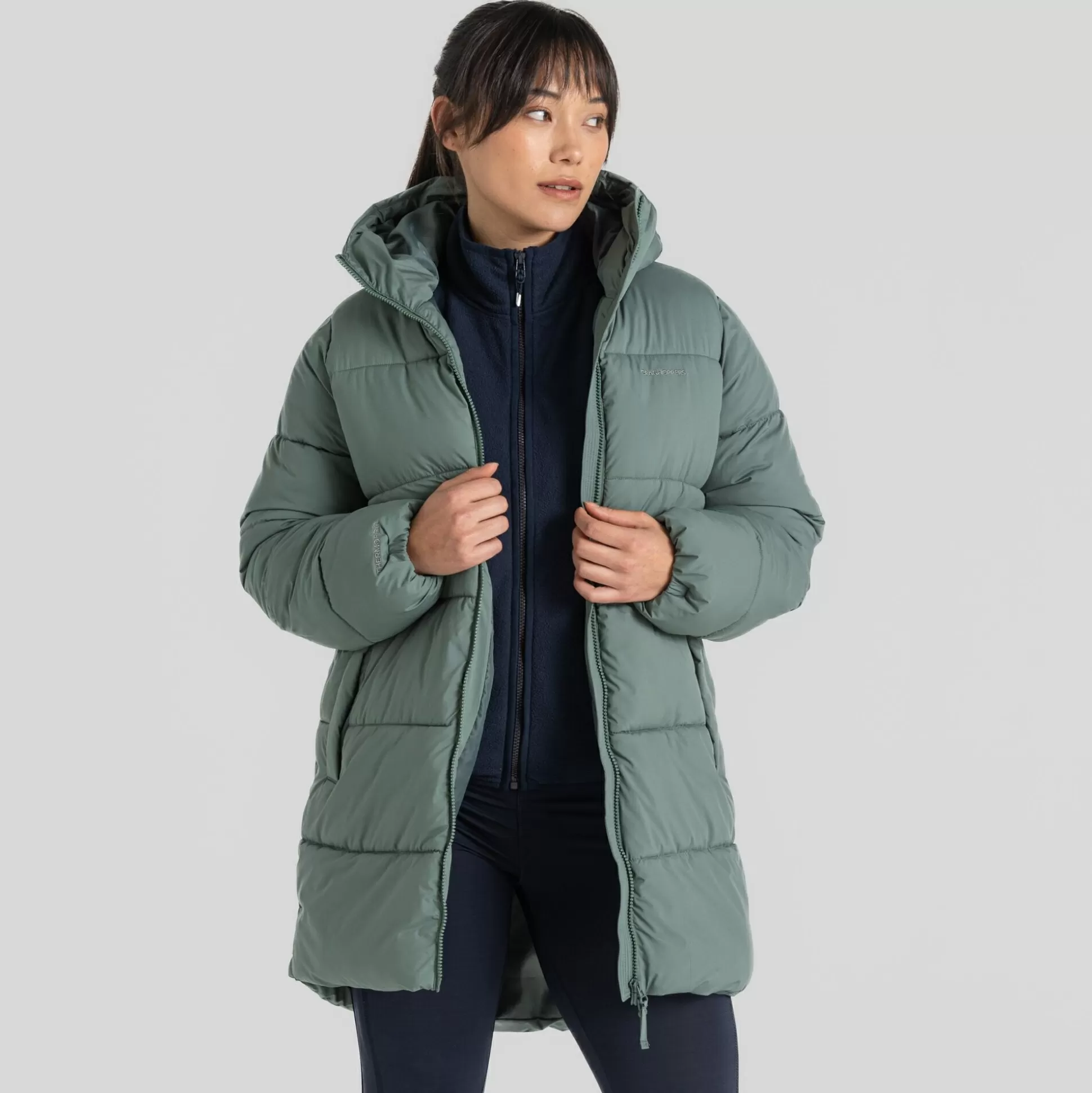 Craghoppers Women'S Amira Jacket - Frosted Pine<Womens Insulated Jackets