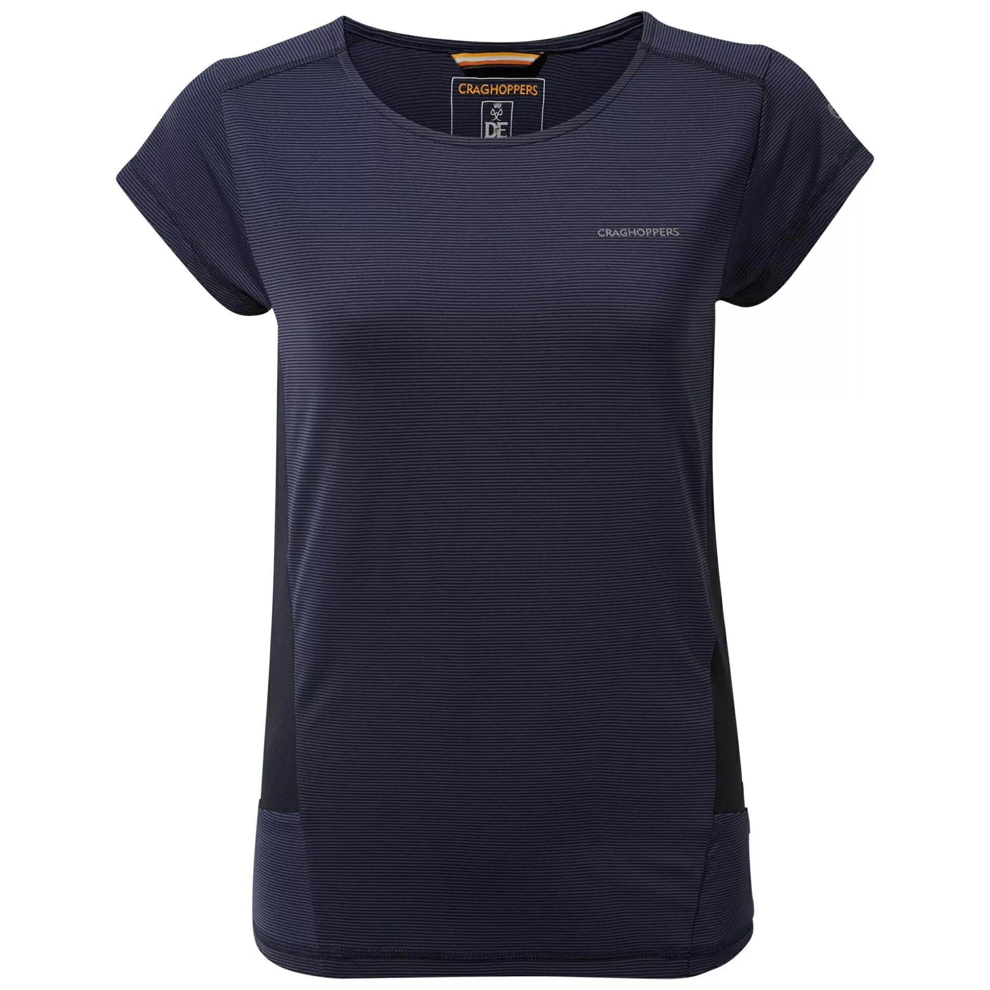 Craghoppers Women'S Atmos Short Sleeved T-Shirt - Blue Navy<Womens Short Sleeve