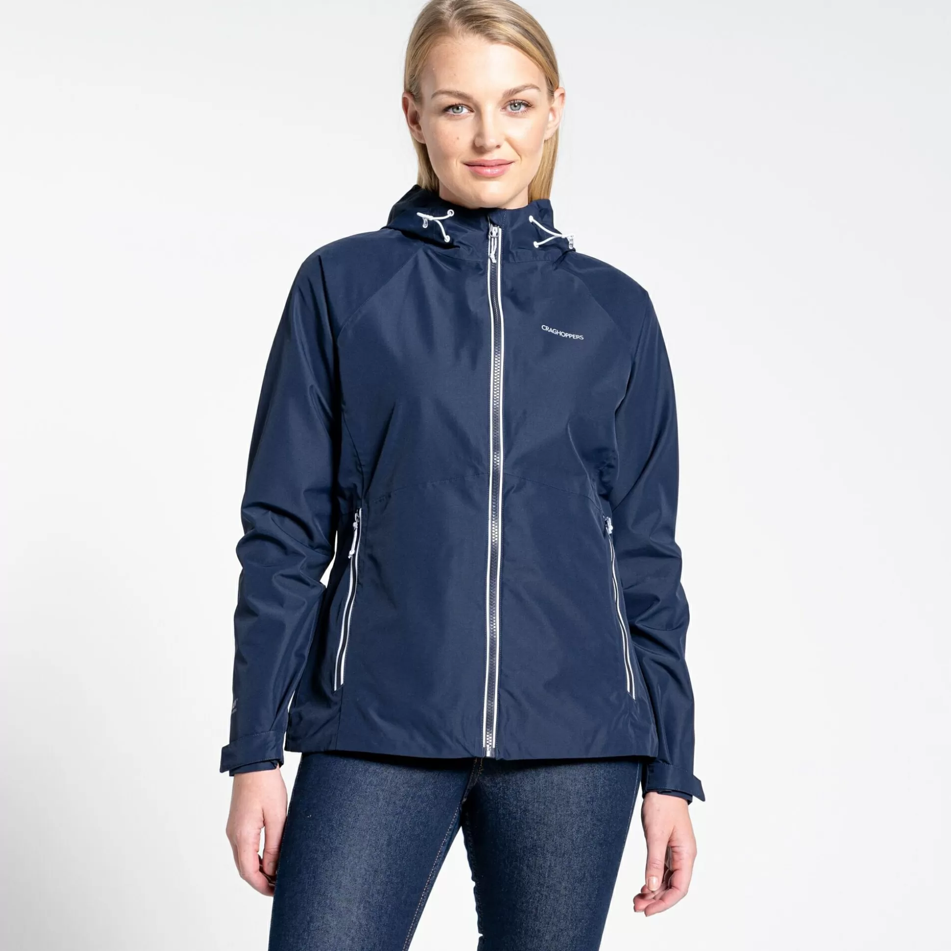 Craghoppers Women'S Brielle Waterproof Jacket - Blue Navy<Womens Waterproof Jackets