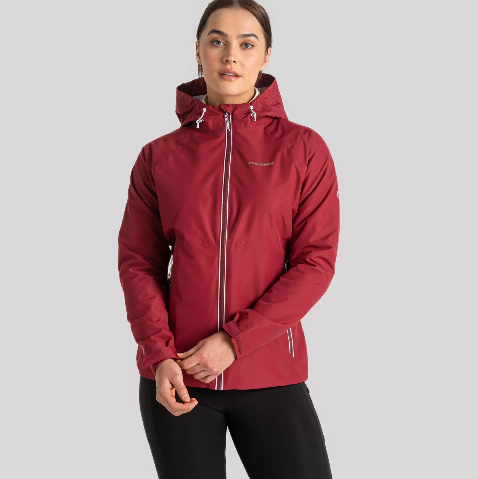 Craghoppers Women'S Brielle Waterproof Jacket - Mulberry Jam<Womens Waterproof Jackets