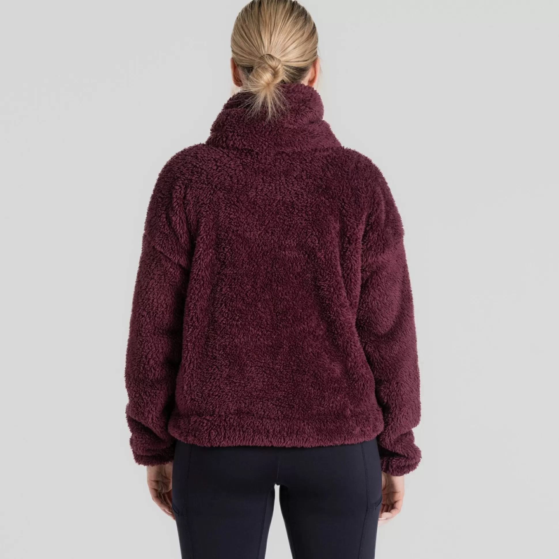 Craghoppers Women'S Bronagh Half Zip Fleece - Deep Violet<Womens Half Zip Fleece