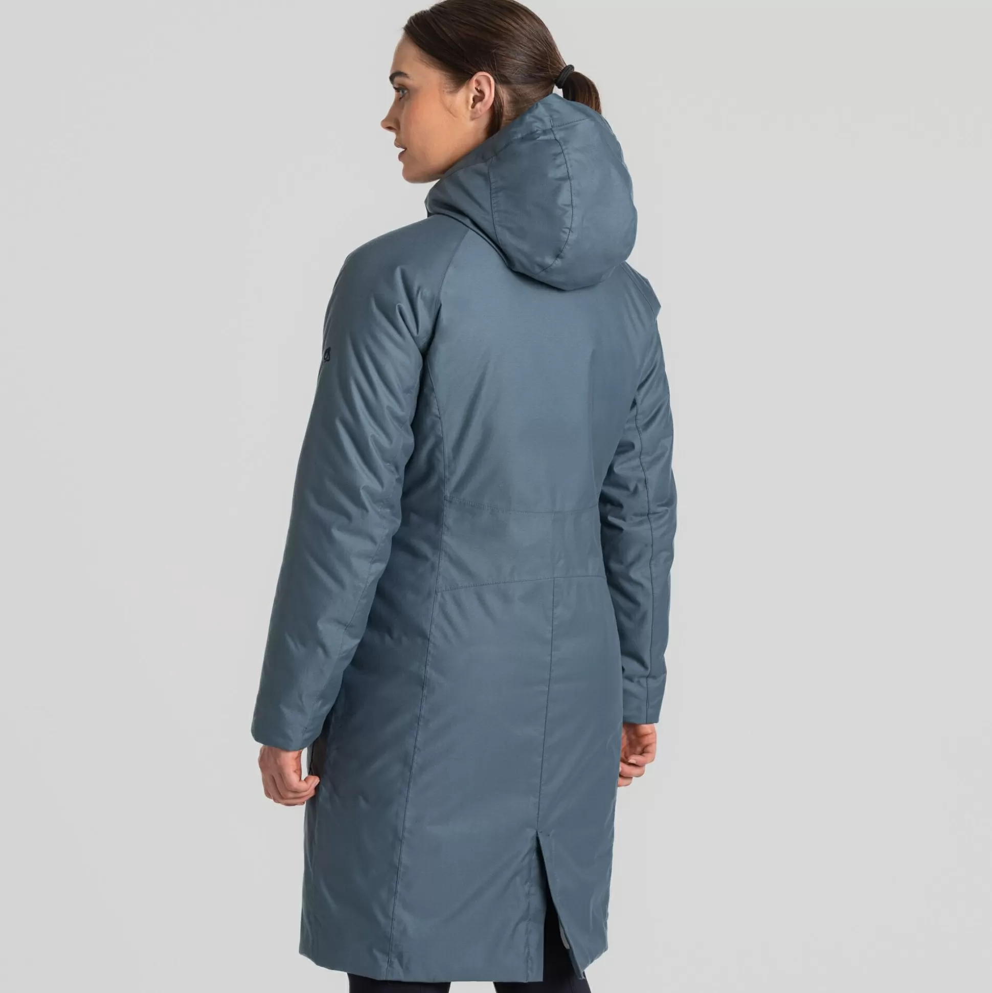 Craghoppers Women'S Caithness Waterproof Jacket - Winter Sky<Womens Insulated Jackets | Waterproof Jackets