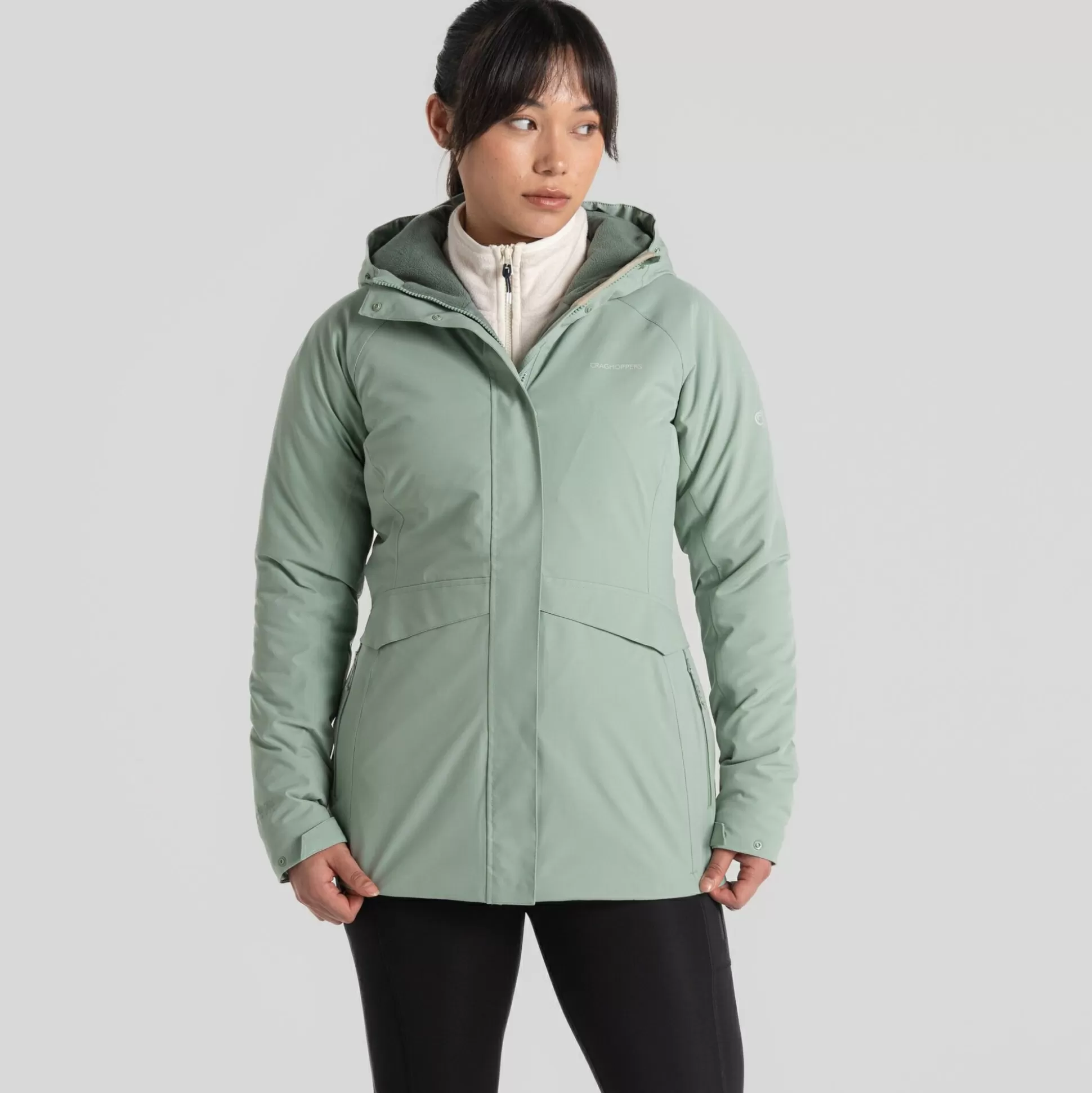 Craghoppers Women'S Caldbeck Thermic Jacket - Meadow Haze<Womens Insulated Jackets | Waterproof Jackets