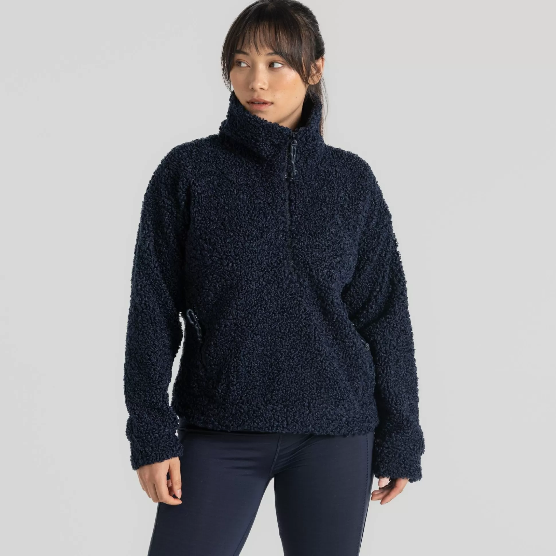 Craghoppers Women'S Ciara Half Zip Fleece - Blue Navy<Womens Half Zip Fleece