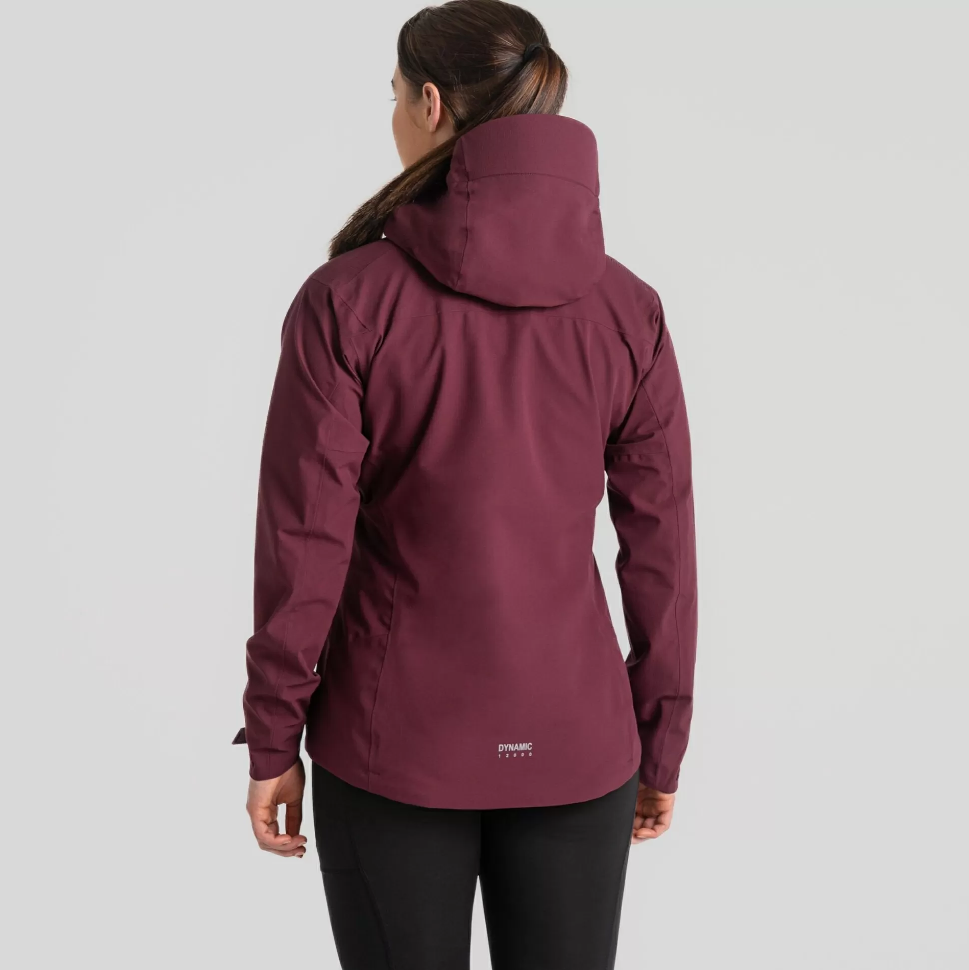 Craghoppers Women'S Dynamic Waterproof Pro Ii Jacket - Deep Violet<Womens Waterproof Jackets