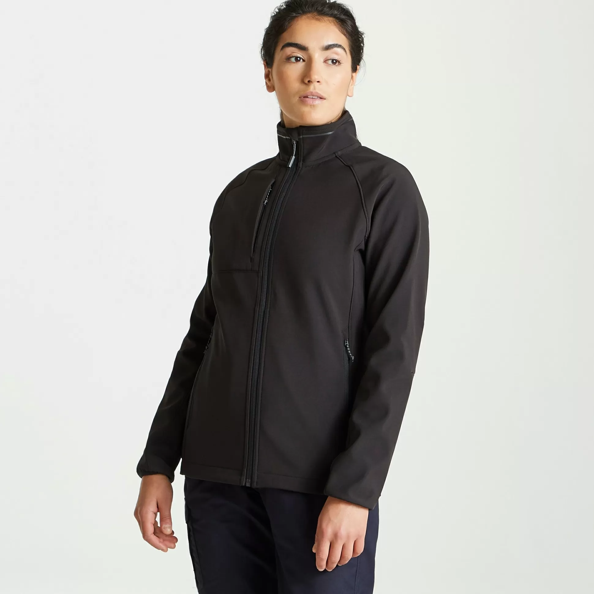 Craghoppers Women'S Expert Basecamp Softshell Jacket - Black<Womens Softshell Jackets | Insulated Jackets