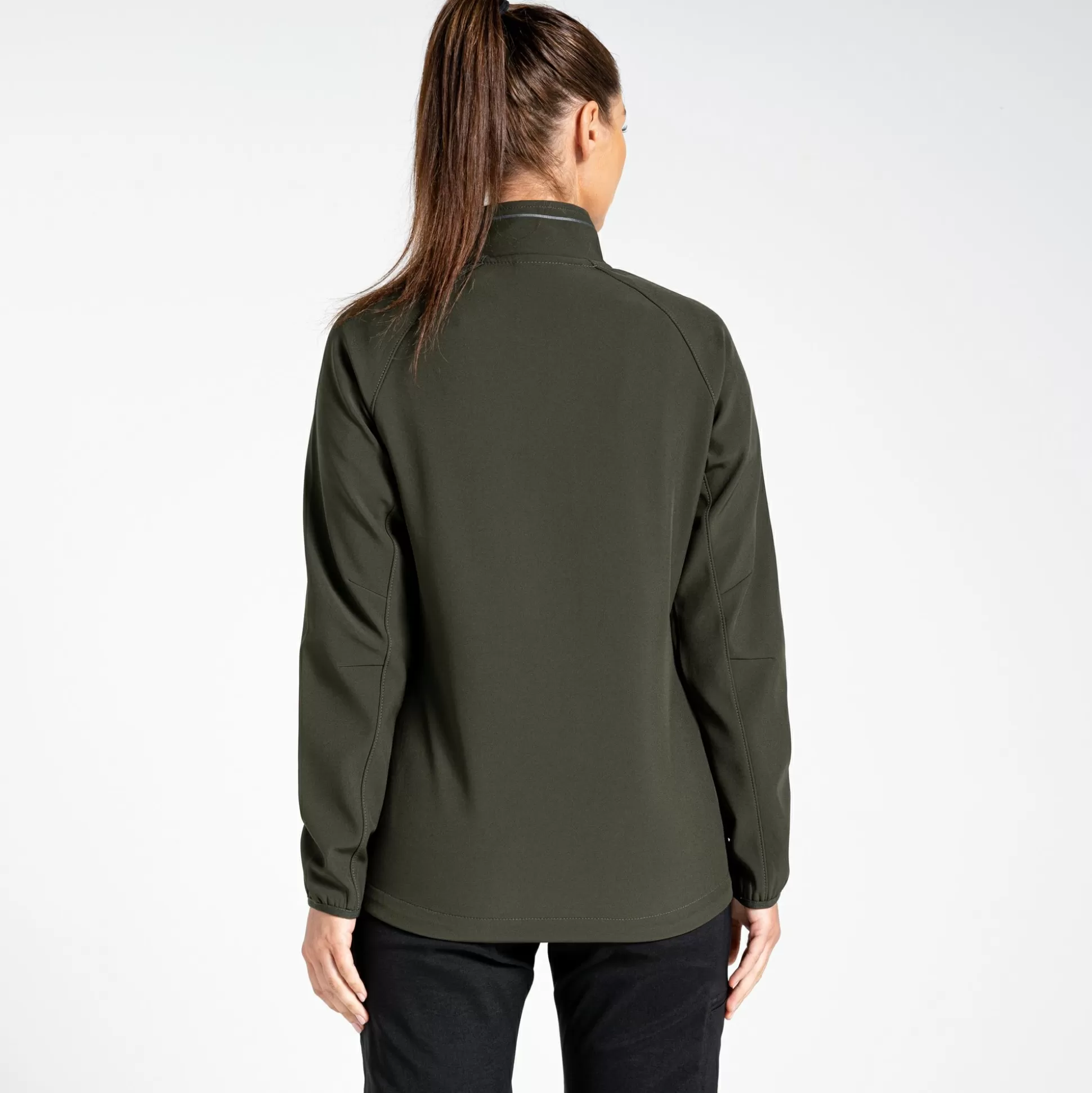 Craghoppers Women'S Expert Basecamp Softshell Jacket - Dark Cedar Green<Womens Softshell Jackets | Insulated Jackets