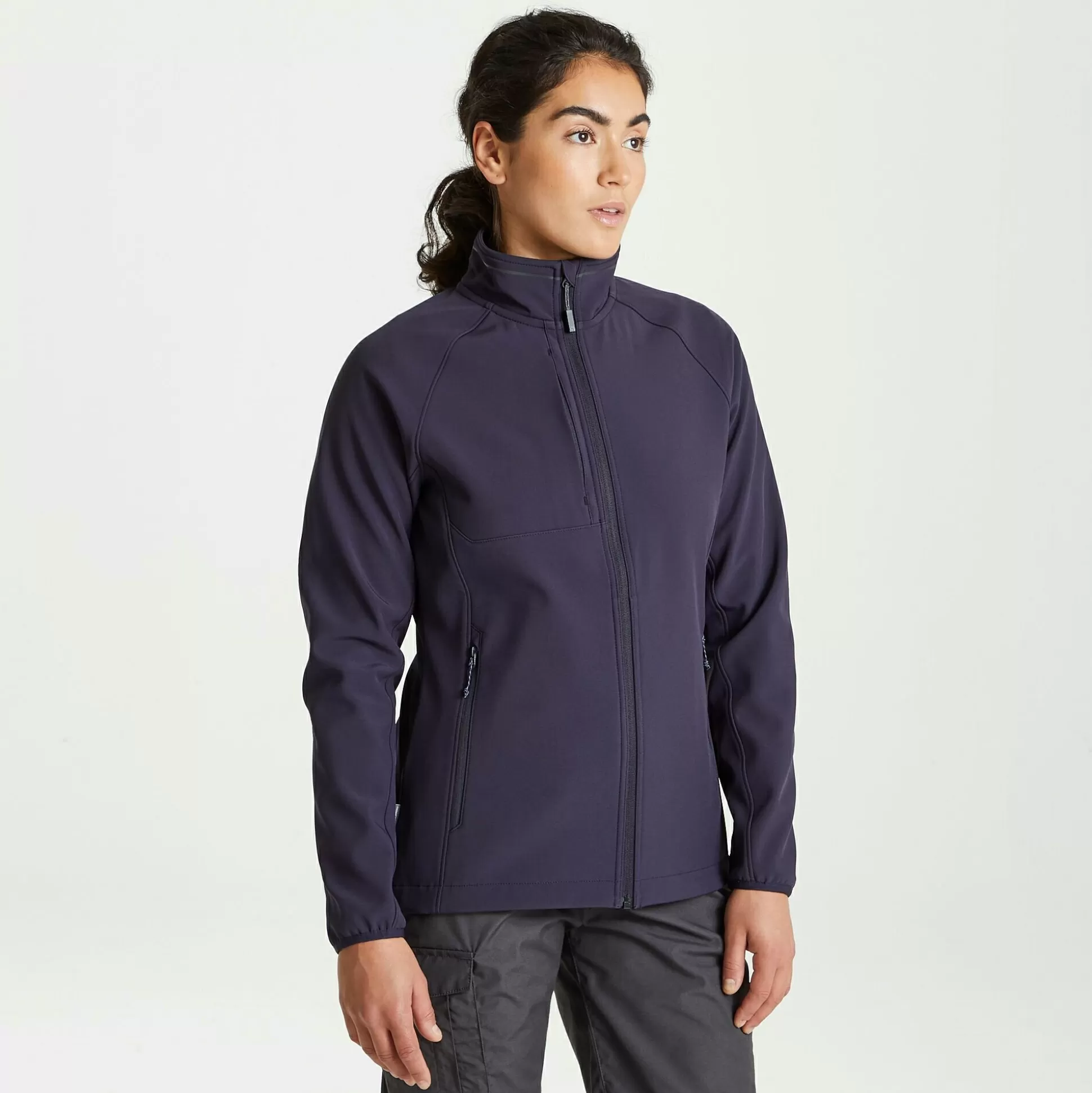 Craghoppers Women'S Expert Basecamp Softshell Jacket - Dark Navy<Womens Softshell Jackets | Insulated Jackets