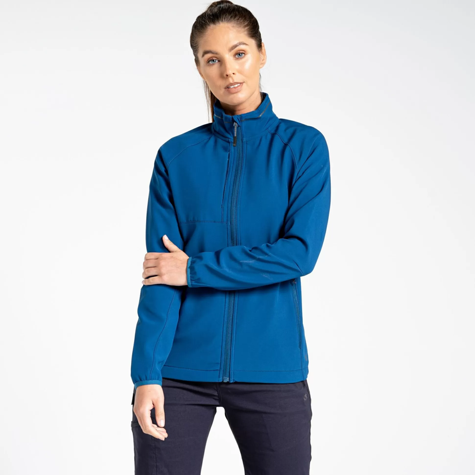 Craghoppers Women'S Expert Basecamp Softshell Jacket - Poseidon Blue<Womens Softshell Jackets | Insulated Jackets