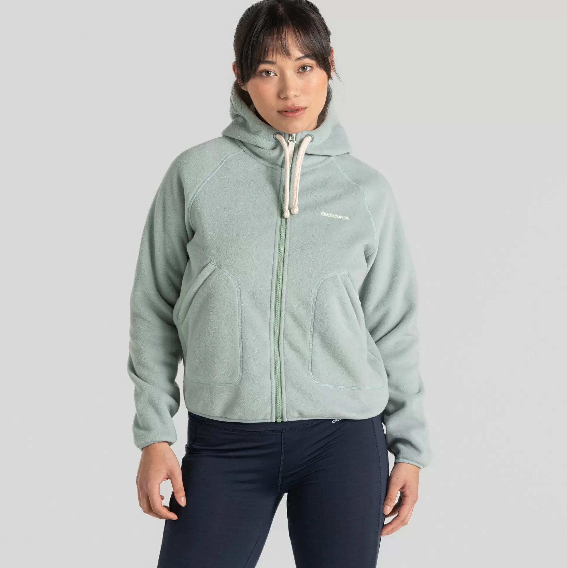 Craghoppers Women'S Grainne Full Zip Fleece - Meadow Haze<Womens Full Zip Fleece