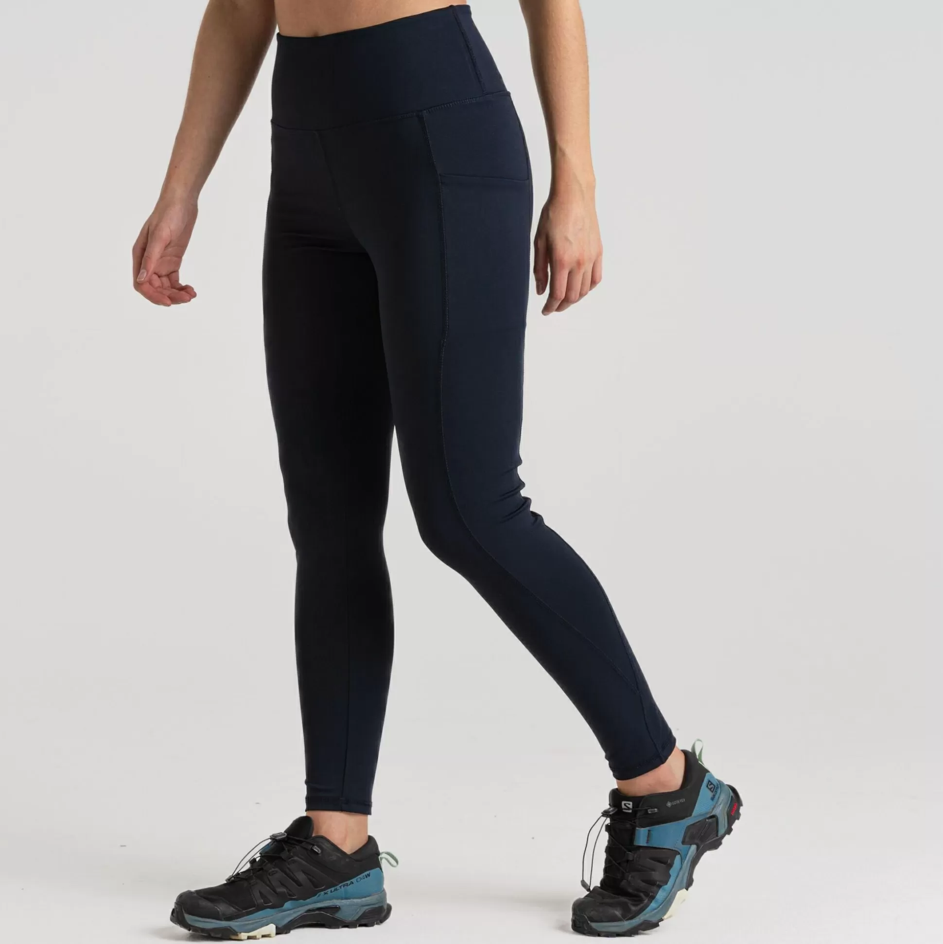 Craghoppers Women'S Kiwi Legging - Dark Navy<Womens Leggings | Walking Trousers