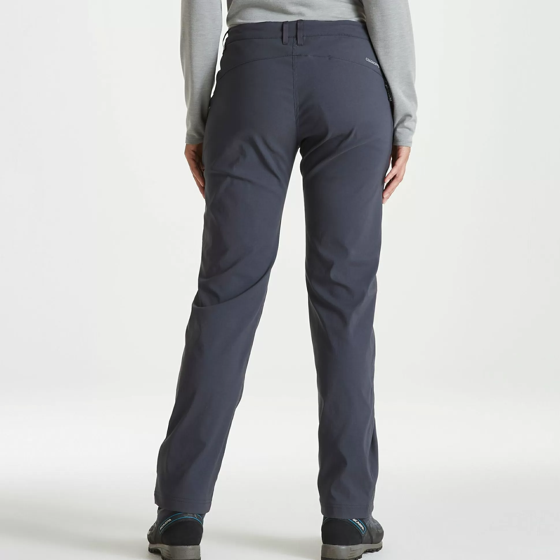 Craghoppers Women'S Kiwi Pro Ii Winter Lined Trousers - Graphite<Womens Walking Trousers