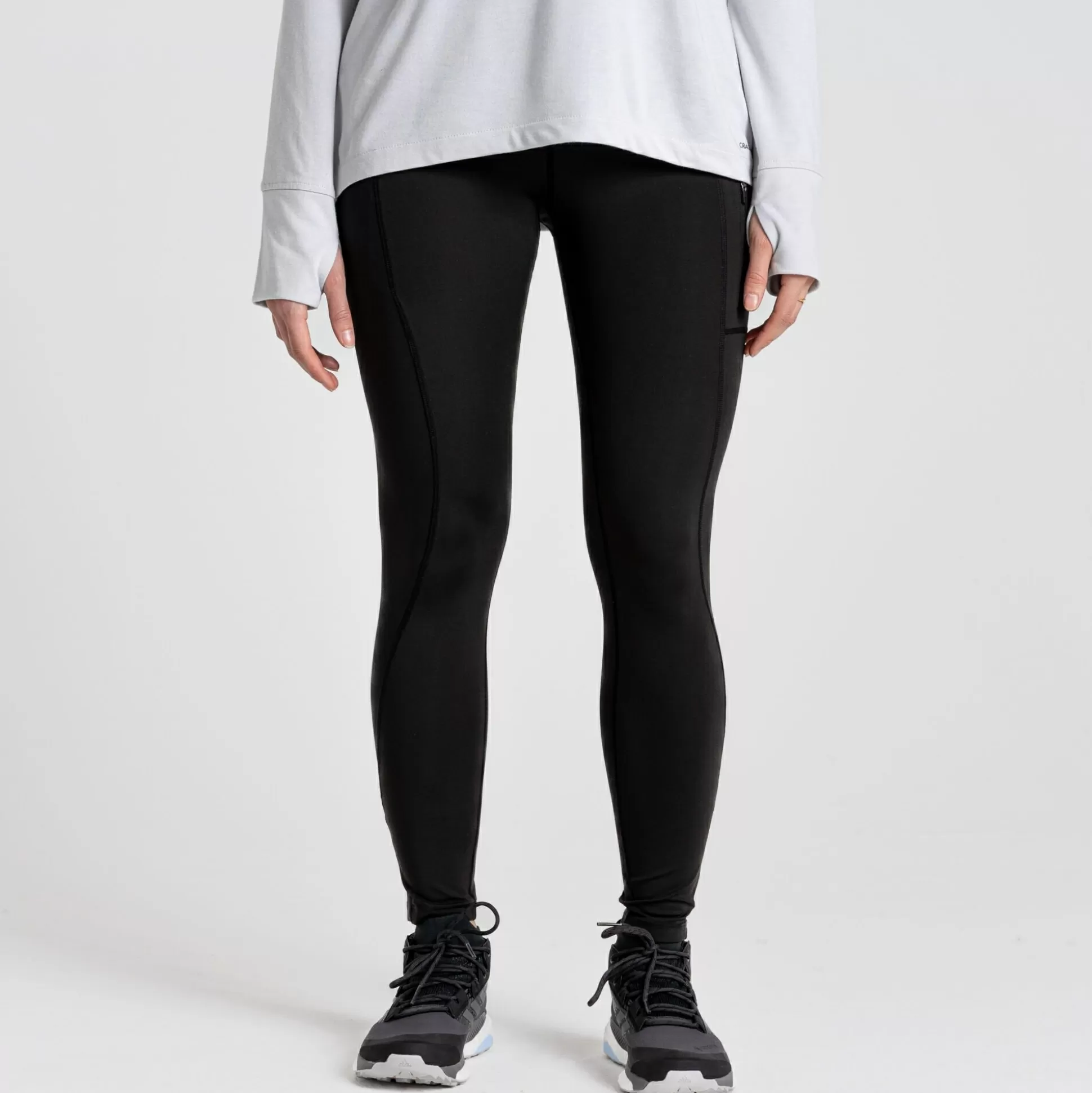 Craghoppers Women'S Kiwi Pro Leggings - Black<Womens Leggings | Walking Trousers