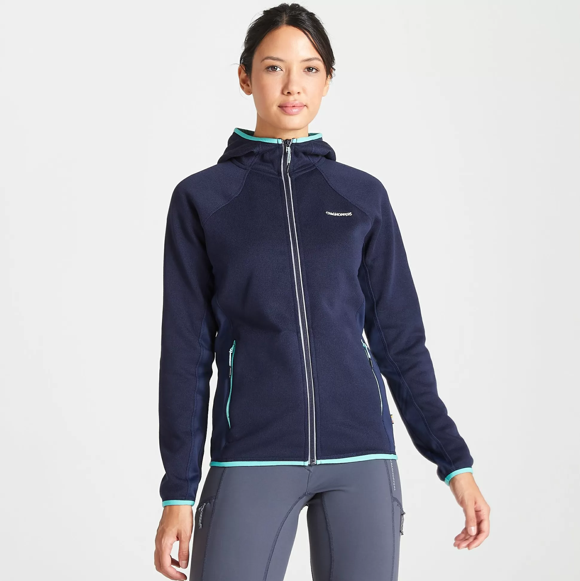 Craghoppers Women'S Mannix Full Zip Fleece - Blue Navy<Womens Full Zip Fleece