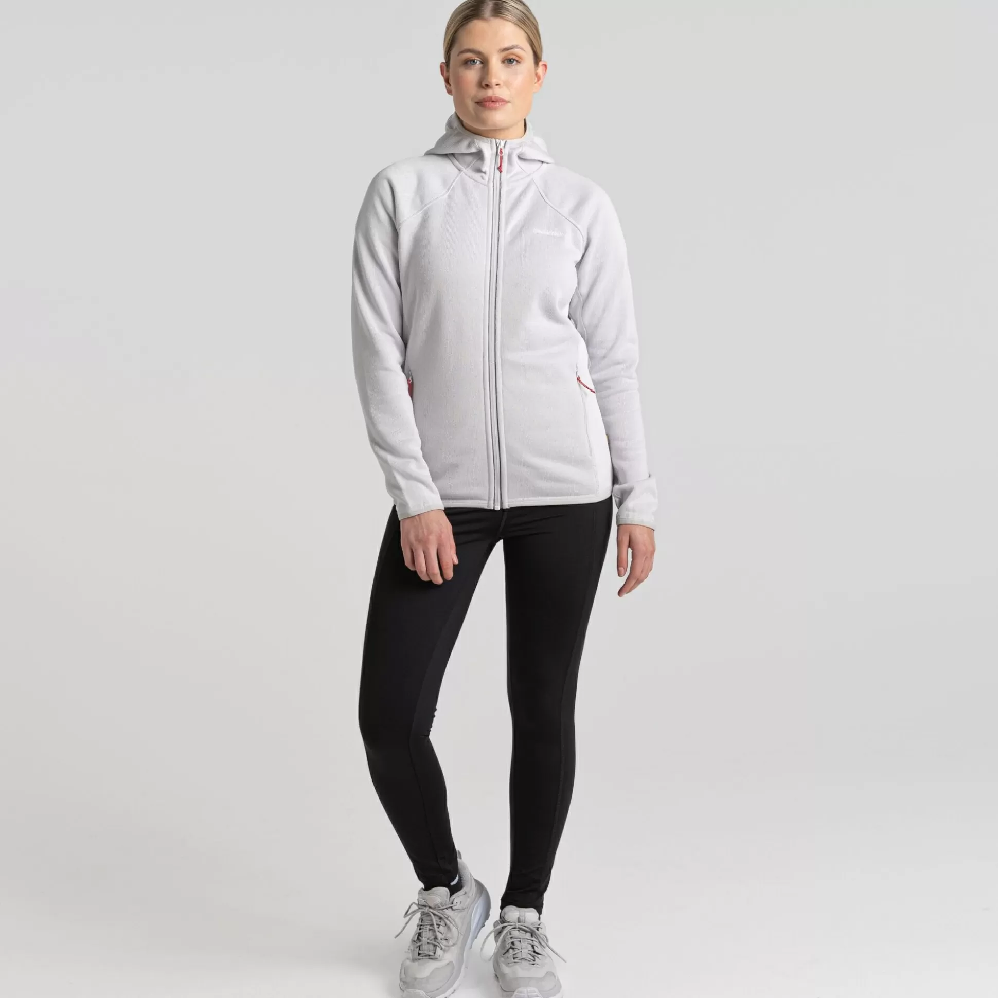 Craghoppers Women'S Mannix Full Zip Fleece - Lunar Grey<Womens Full Zip Fleece