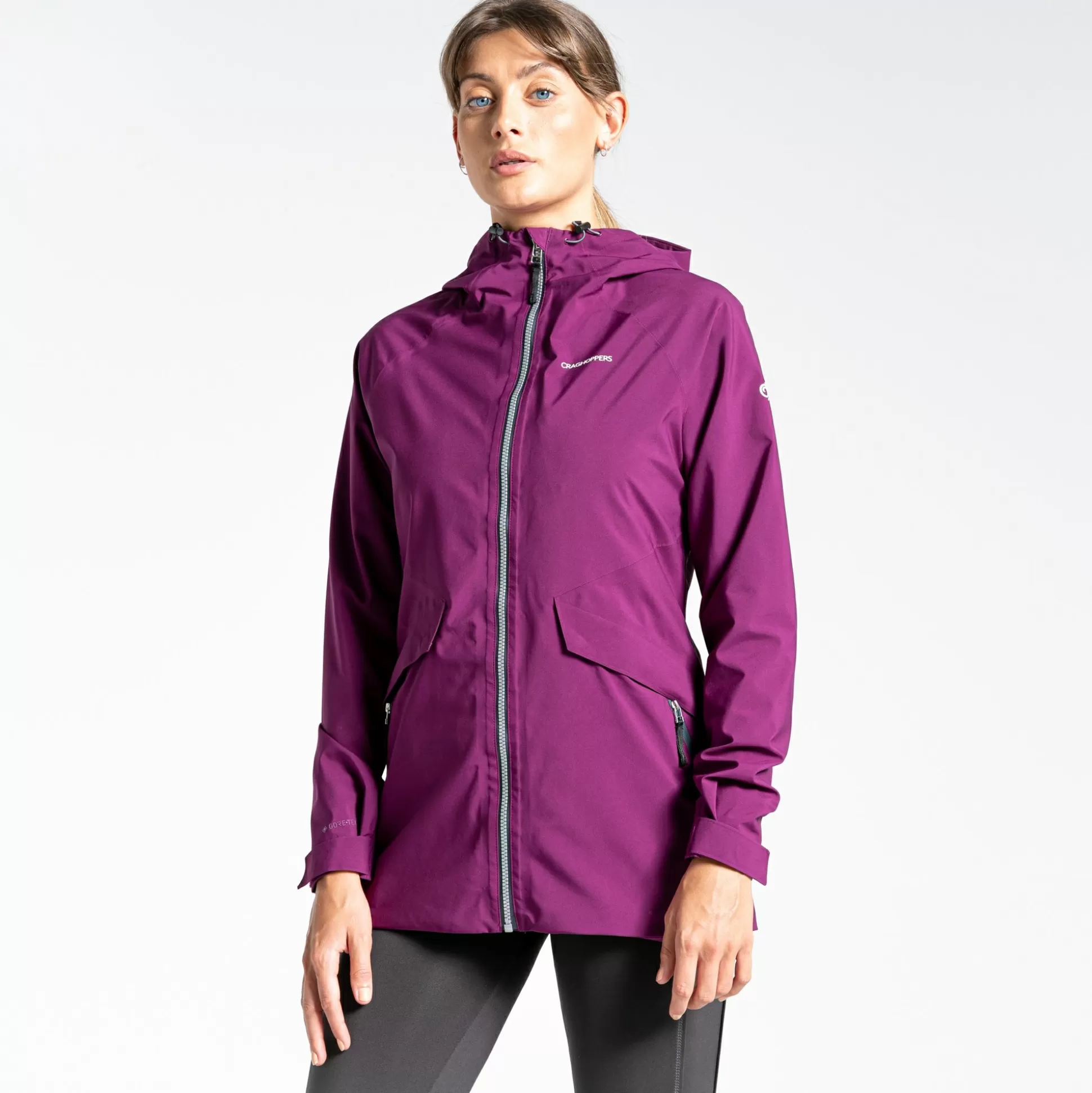 Craghoppers Women'S Minola Gore-Tex Jacket - Blackcurrant<Womens Gore Tex Jackets | Waterproof Jackets