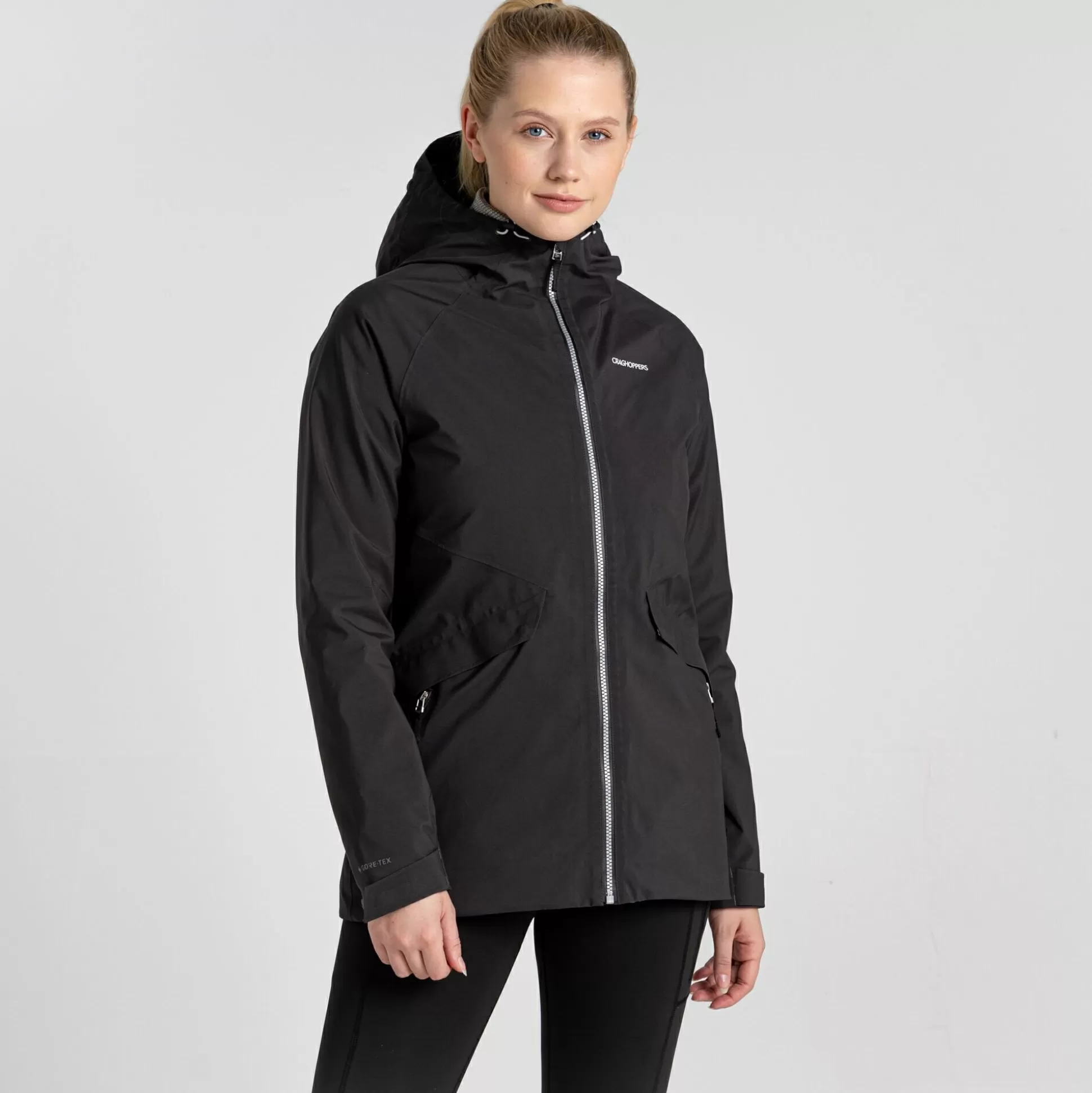 Craghoppers Women'S Minola Gore-Tex Jacket - Charcoal<Womens Gore Tex Jackets | Waterproof Jackets