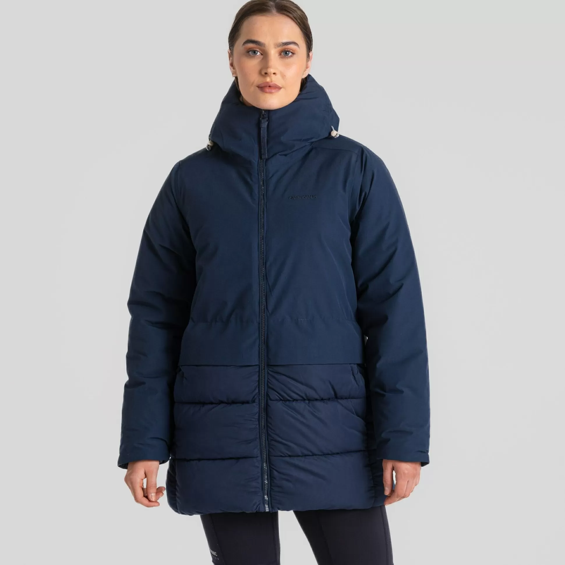 Craghoppers Women'S Miread Waterproof Jacket - Blue Navy / Blue Navy Marl<Womens Insulated Jackets | Waterproof Jackets