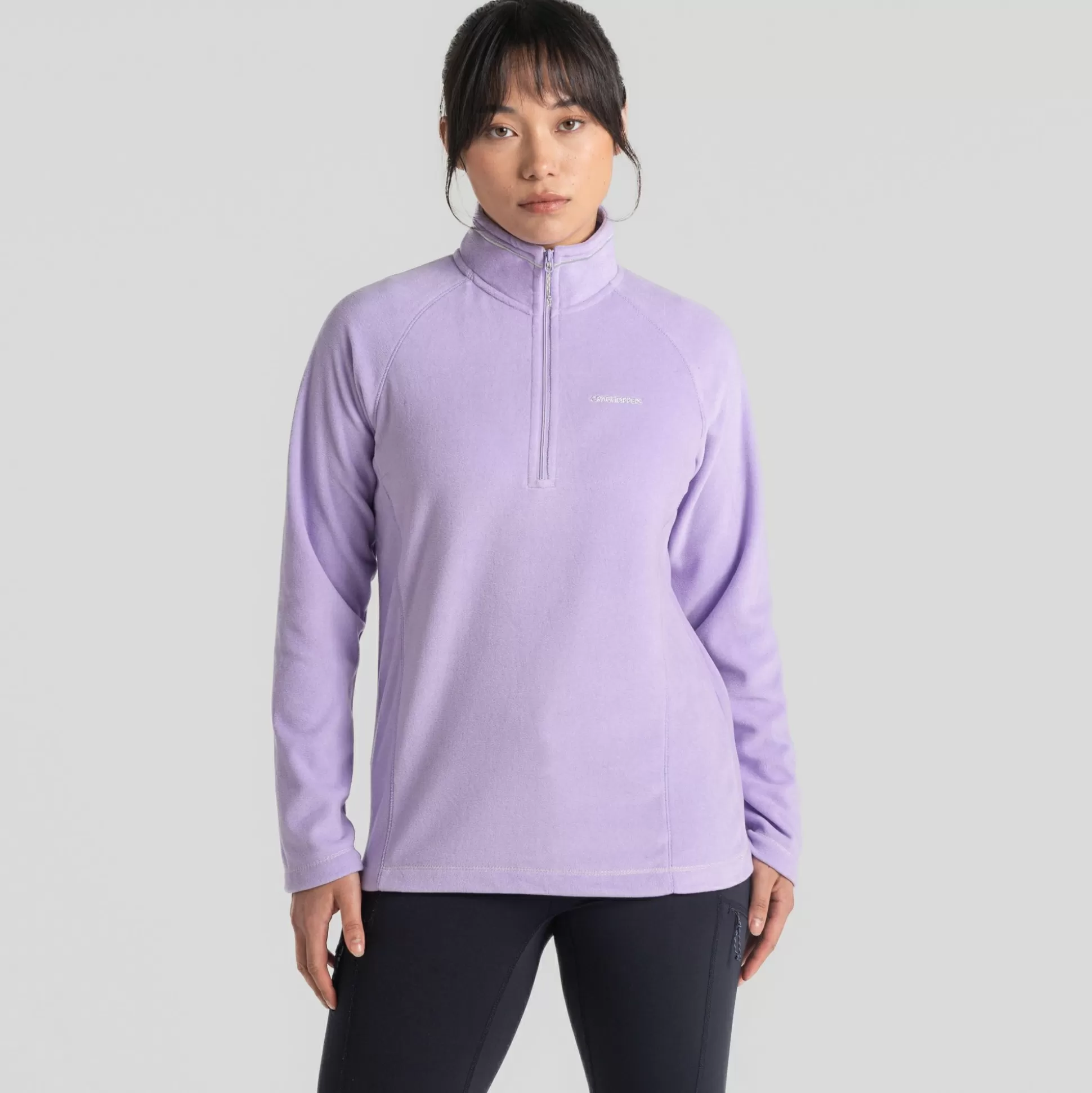 Craghoppers Women'S Miska Half Zip Fleece - Verbena<Womens Half Zip Fleece