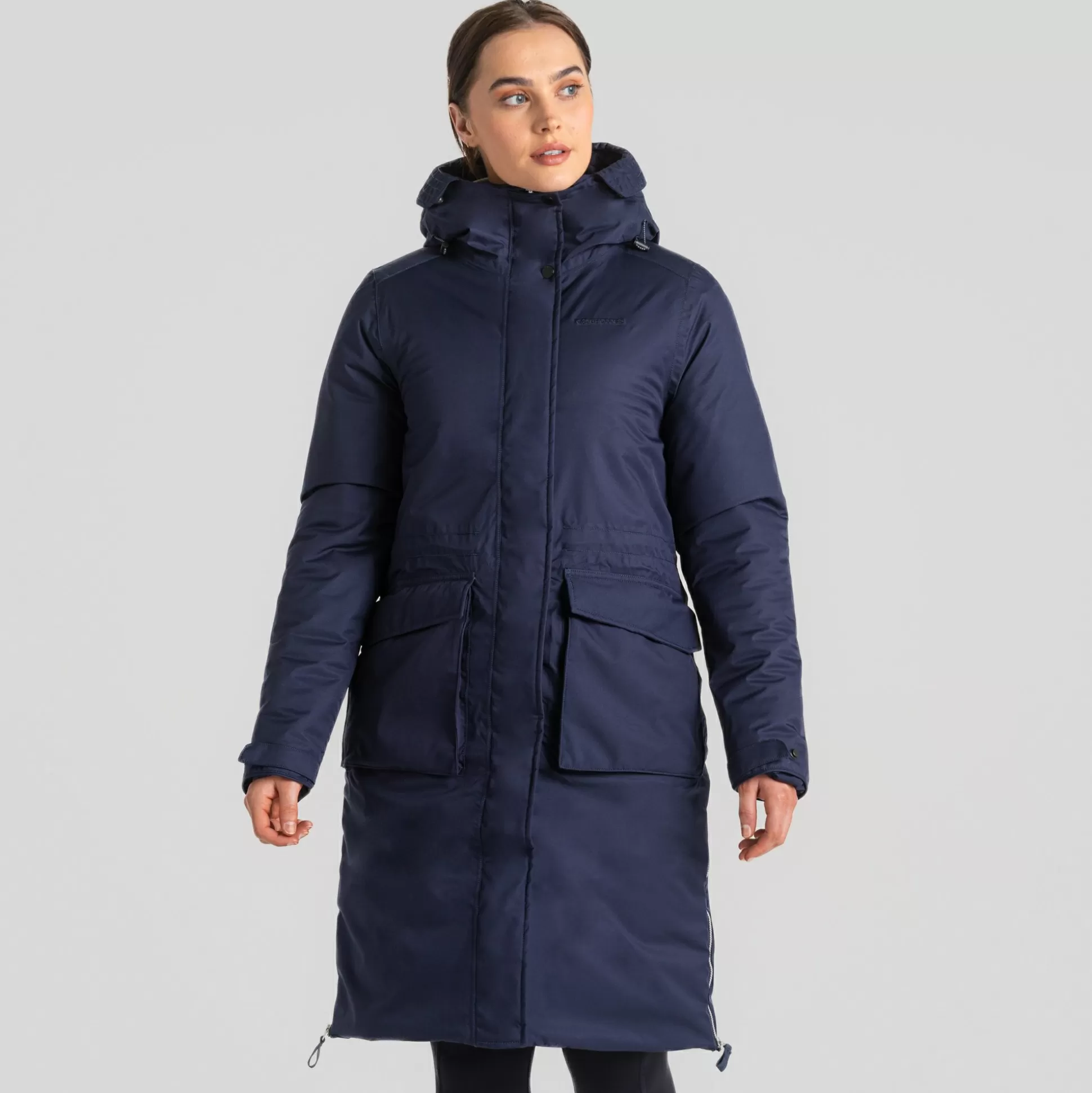 Craghoppers Women'S Neev Waterproof Jacket - Blue Navy<Womens Insulated Jackets | Waterproof Jackets