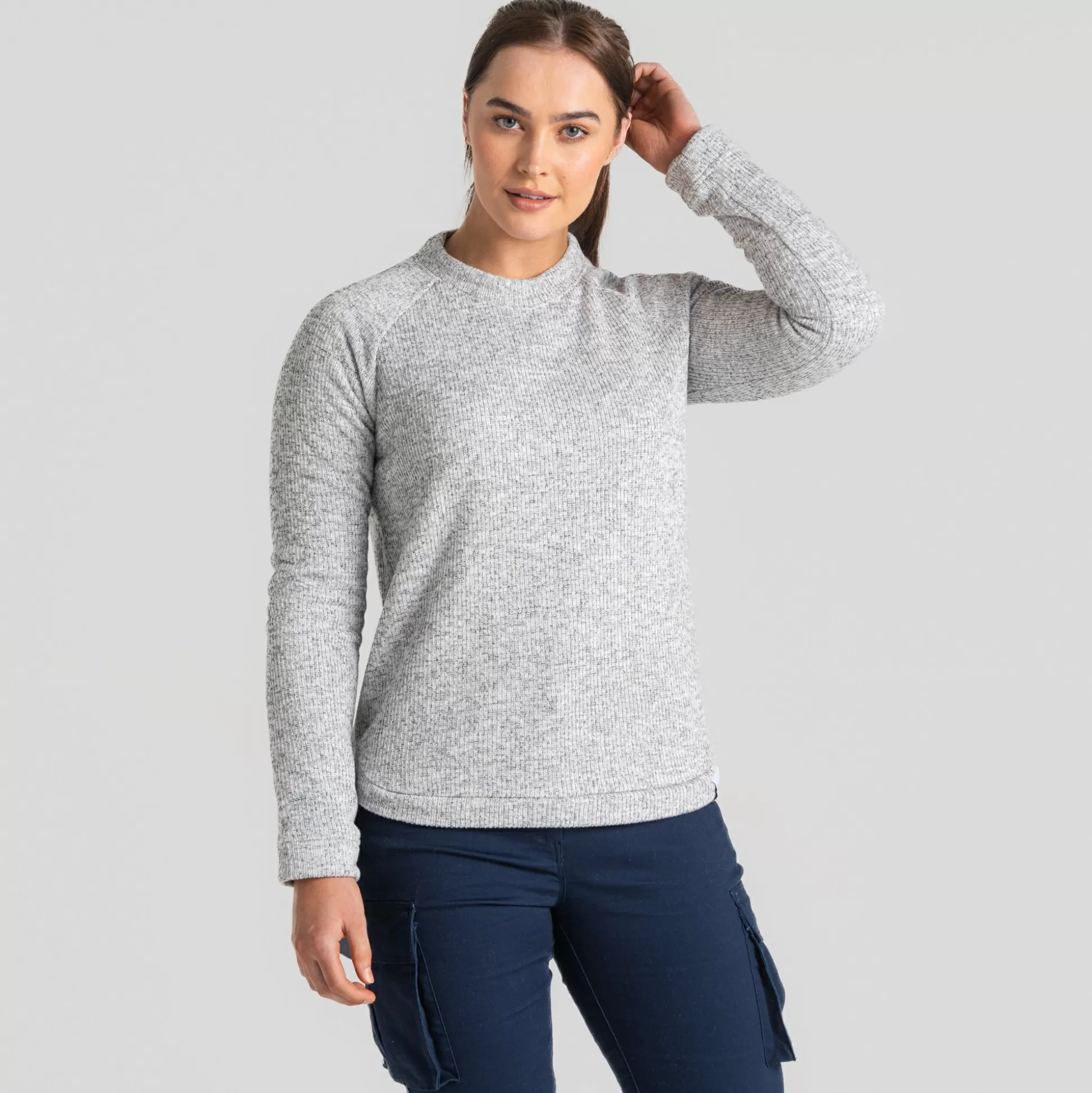 Craghoppers Women'S Nessa Overhead - Soft Grey Marl<Womens Sweatshirts