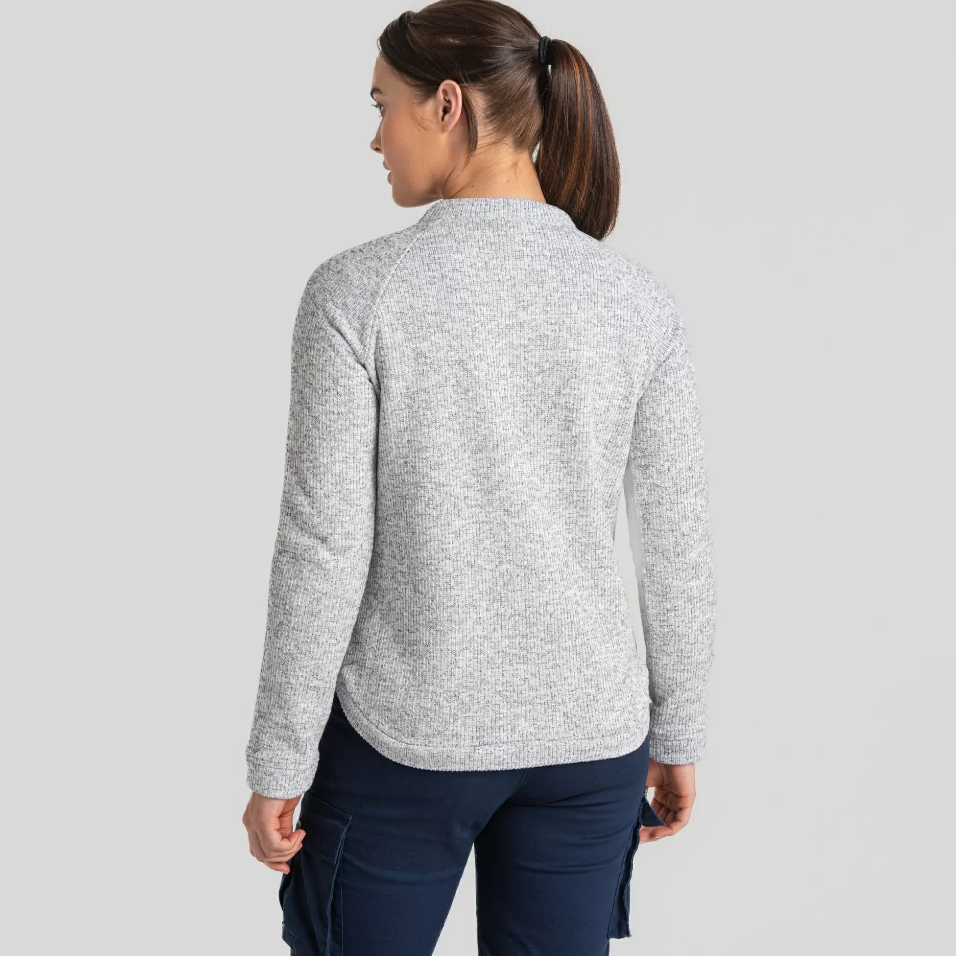 Craghoppers Women'S Nessa Overhead - Soft Grey Marl<Womens Sweatshirts