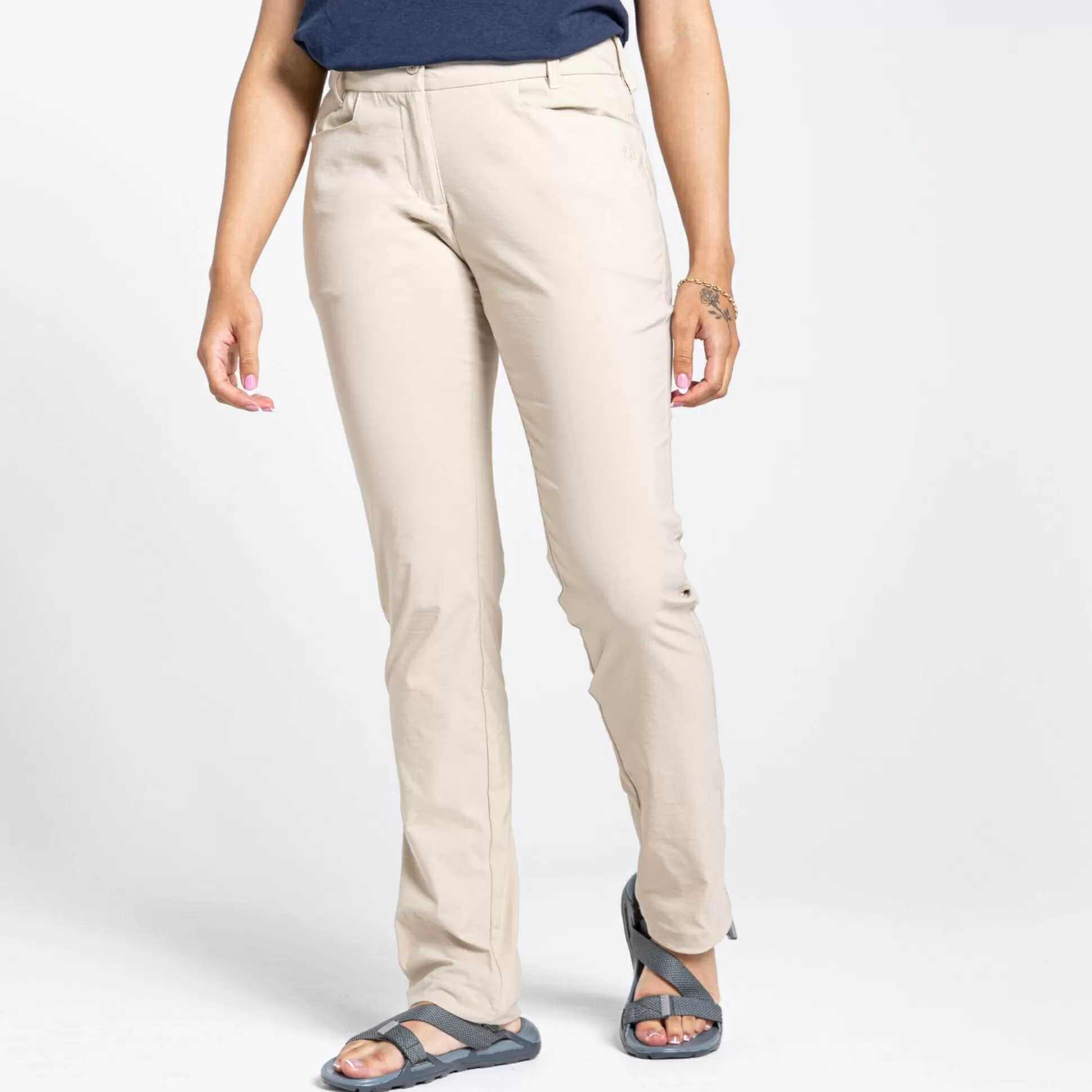 Craghoppers Women'S Nosilife Clara Ii Trousers - Desert Sand<Womens Walking Trousers