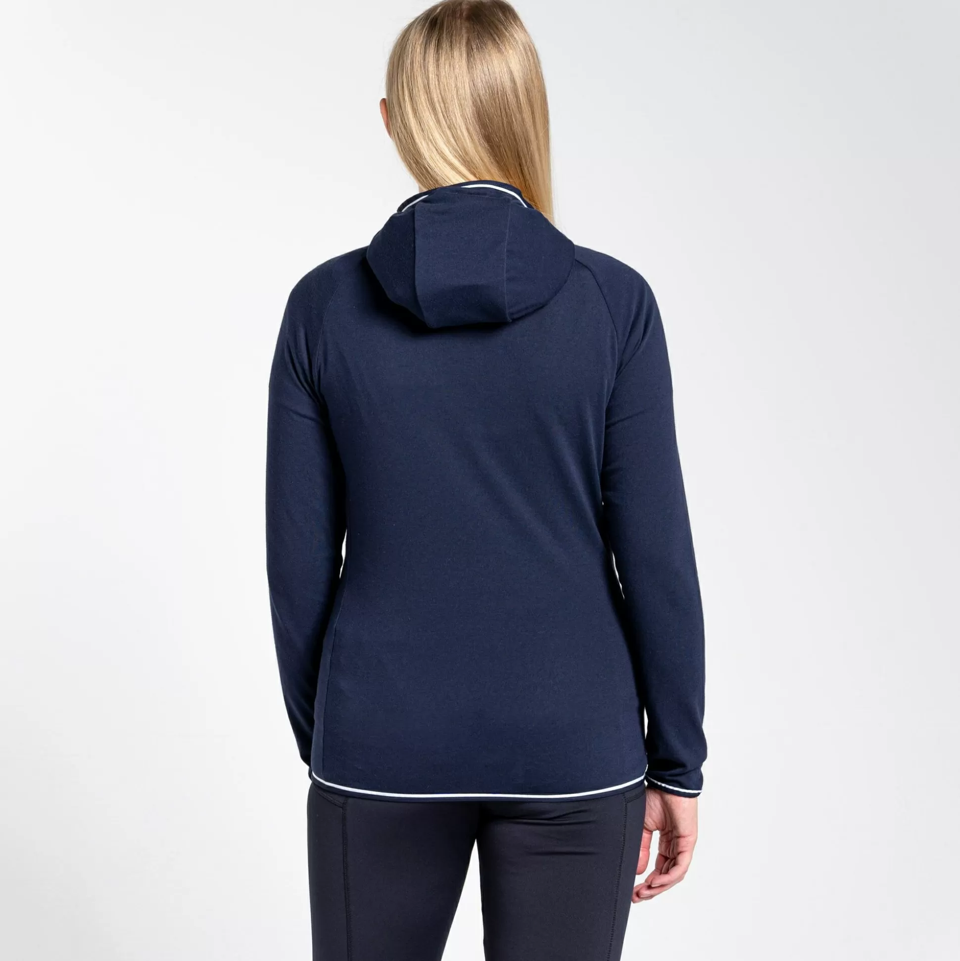 Craghoppers Women'S Nosilife Milanta Hooded Top - Blue Navy<Womens Long Sleeve