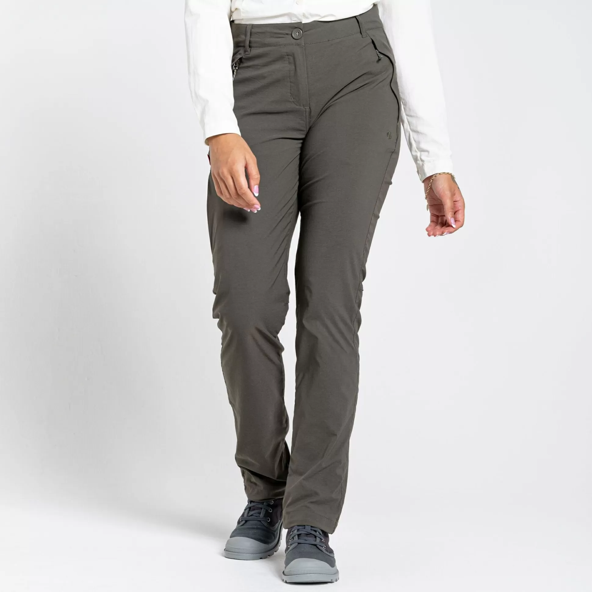 Craghoppers Women'S Nosilife Pro Ii Trousers - Mid Khaki<Womens Walking Trousers