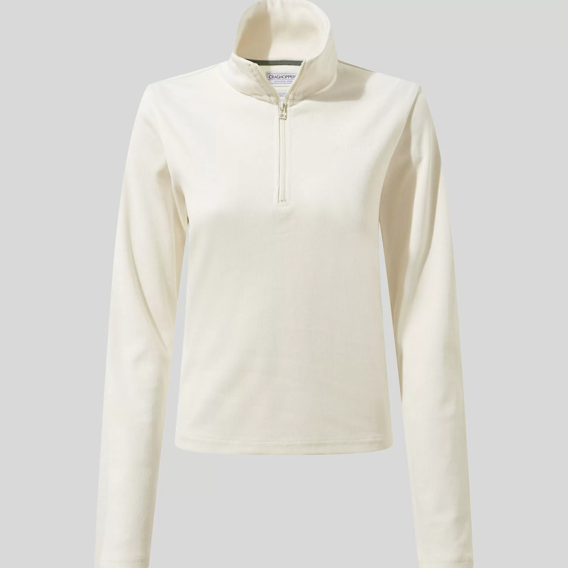 Craghoppers Women'S Orlaith Half Zip Long Sleeved Top - Calico<Womens Long Sleeve