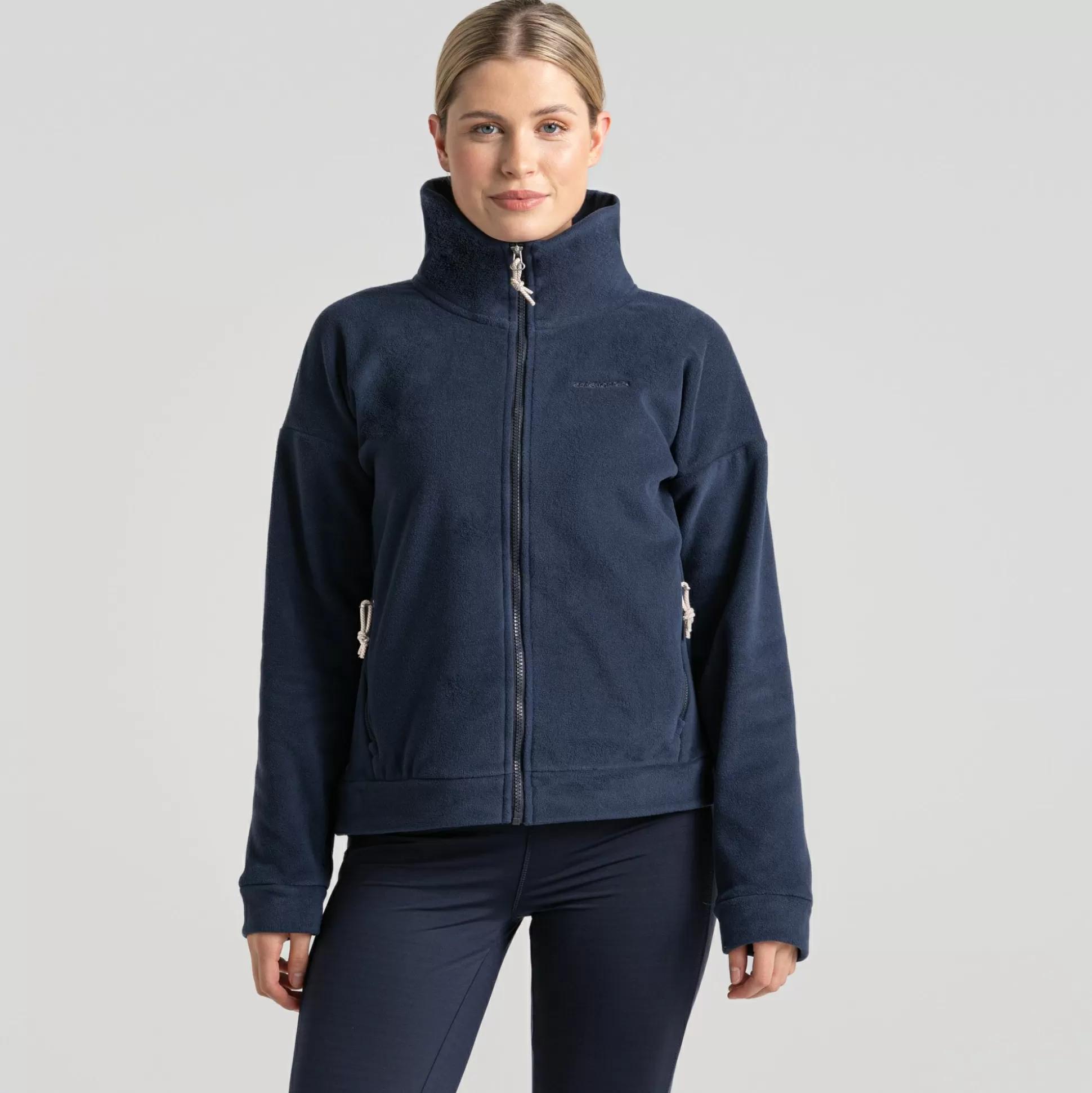 Craghoppers Women'S Polartec Caprice Full Zip Fleece - Blue Navy<Womens Full Zip Fleece