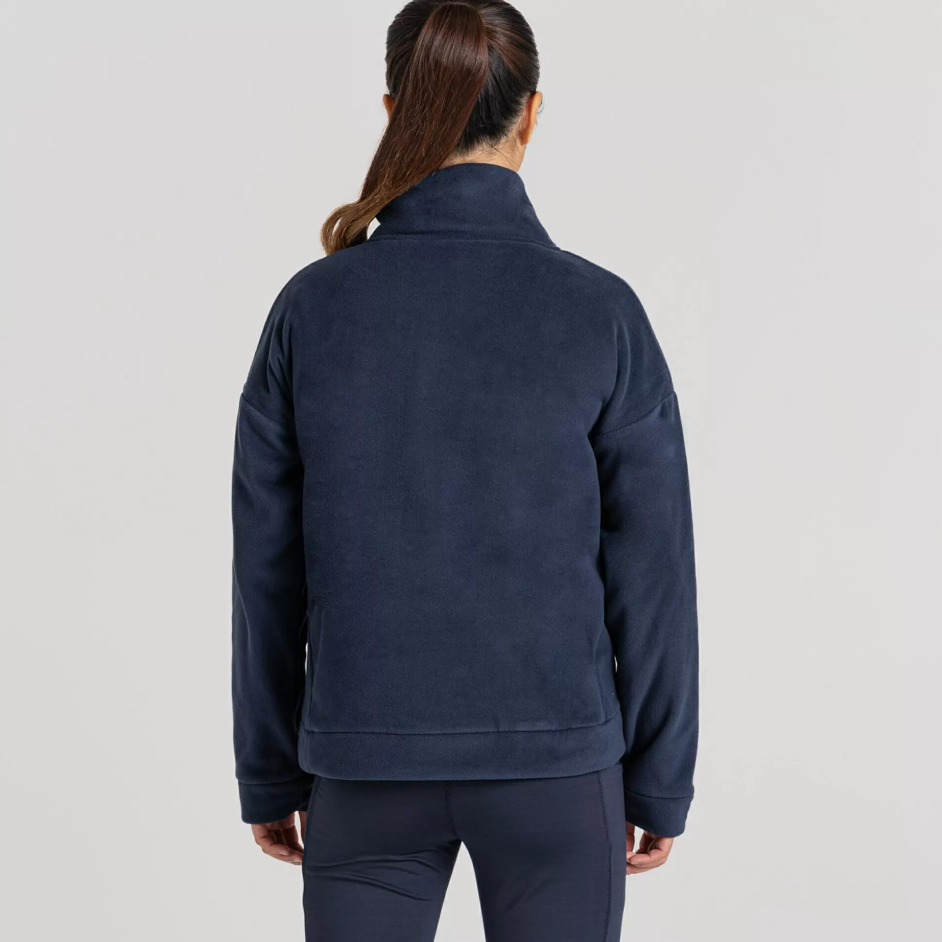 Craghoppers Women'S Polartec Caprice Half Zip Fleece - Blue Navy<Womens Half Zip Fleece