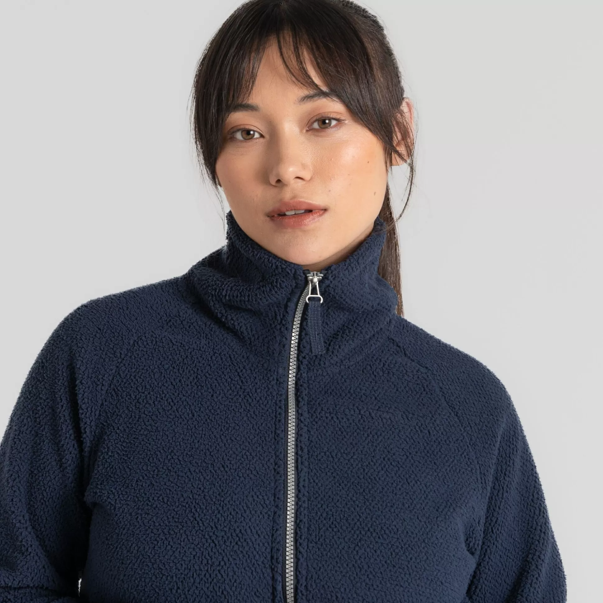 Craghoppers Women'S Raya Full Zip Fleece - Blue Navy<Womens Full Zip Fleece