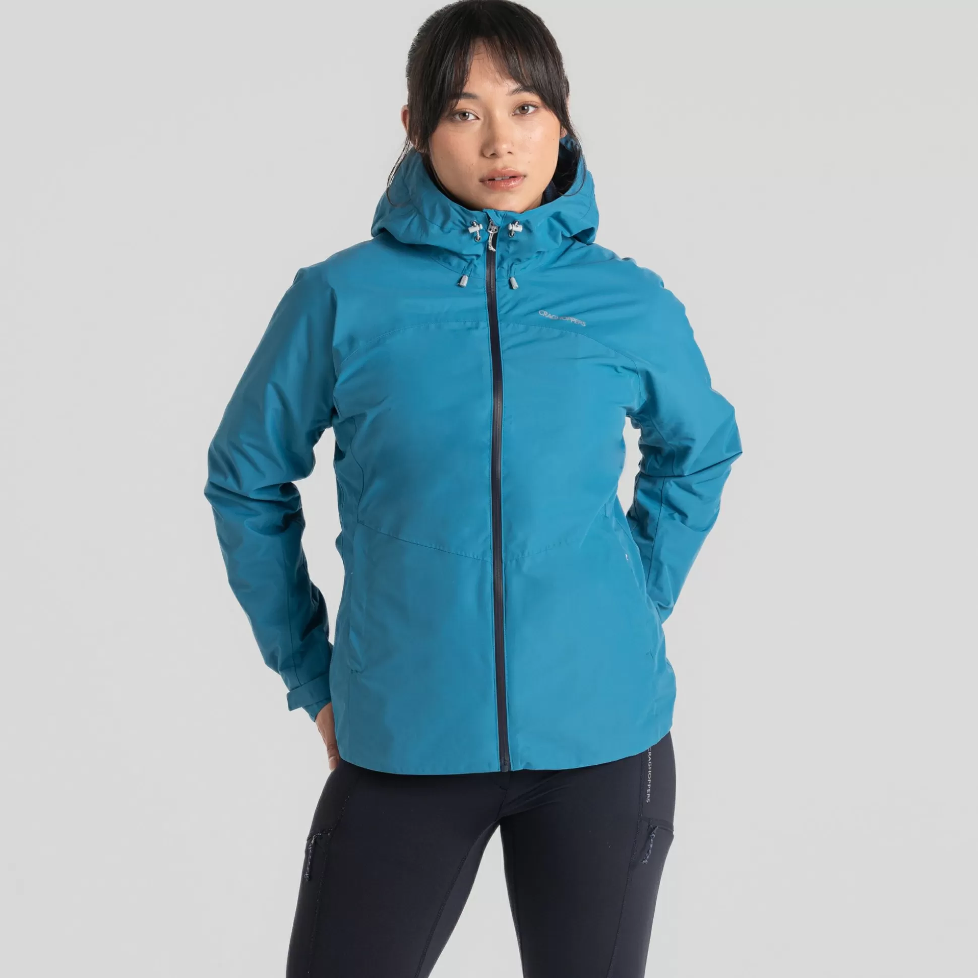 Craghoppers Women'S Sariah Waterproof Jacket - Tay Blue<Womens Waterproof Jackets