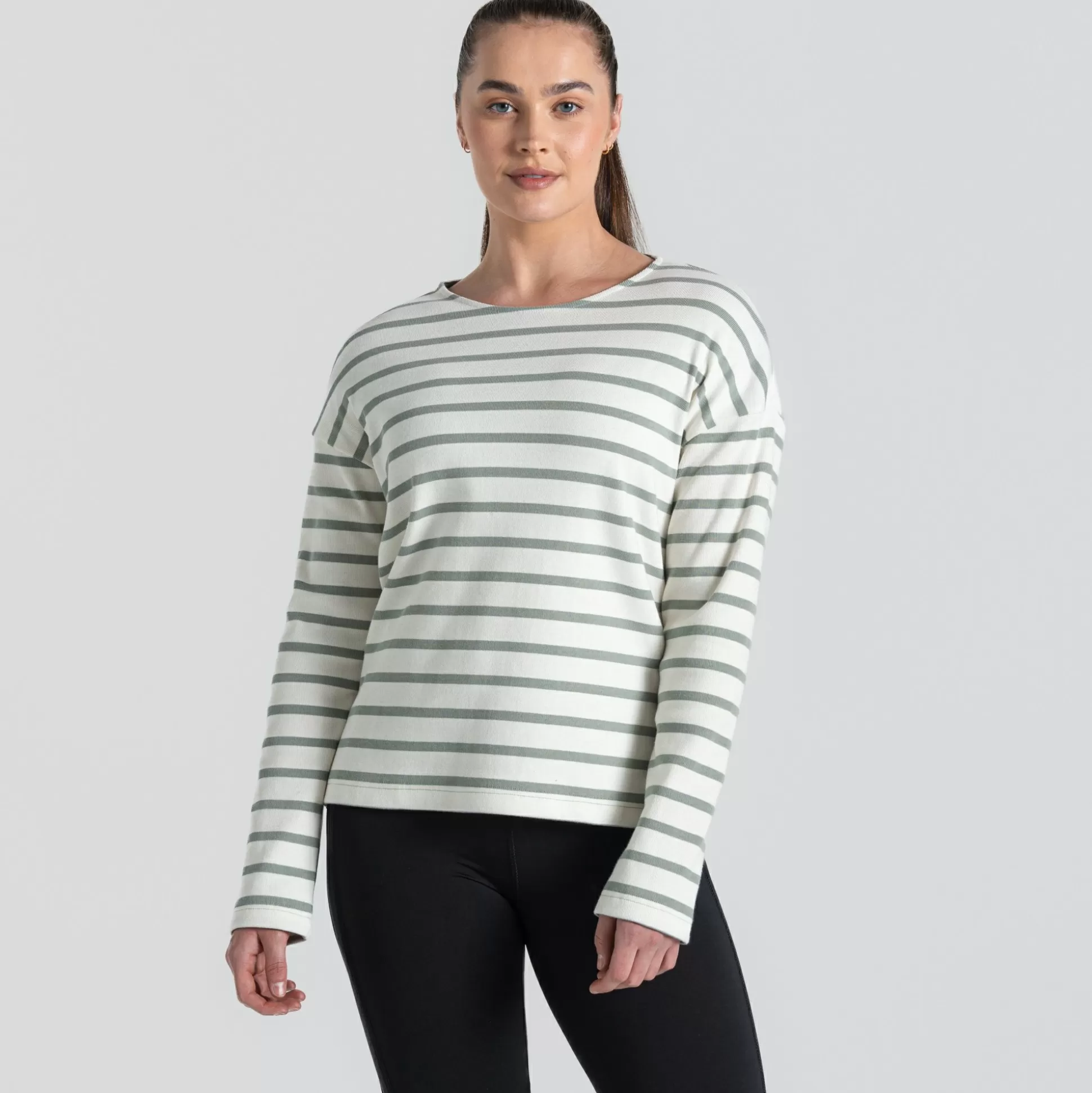 Craghoppers Women'S Sinead Long Sleeved Top - Calico / Meadow Haze Stripe<Womens Long Sleeve