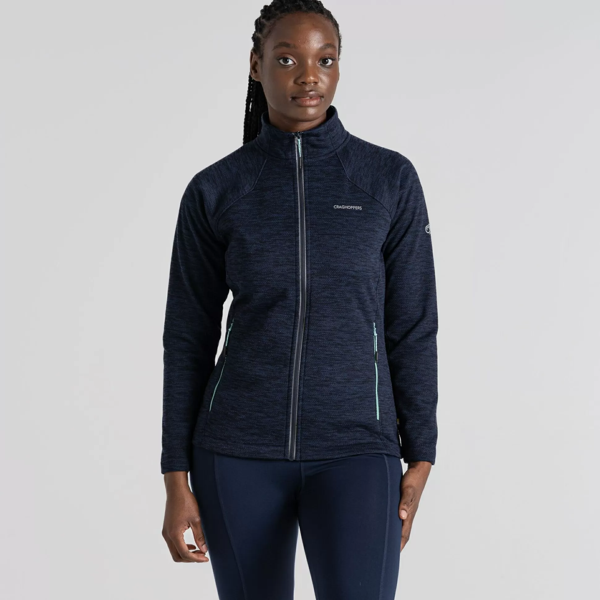 Craghoppers Women'S Stromer Full Zip Fleece - Blue Navy<Womens Full Zip Fleece