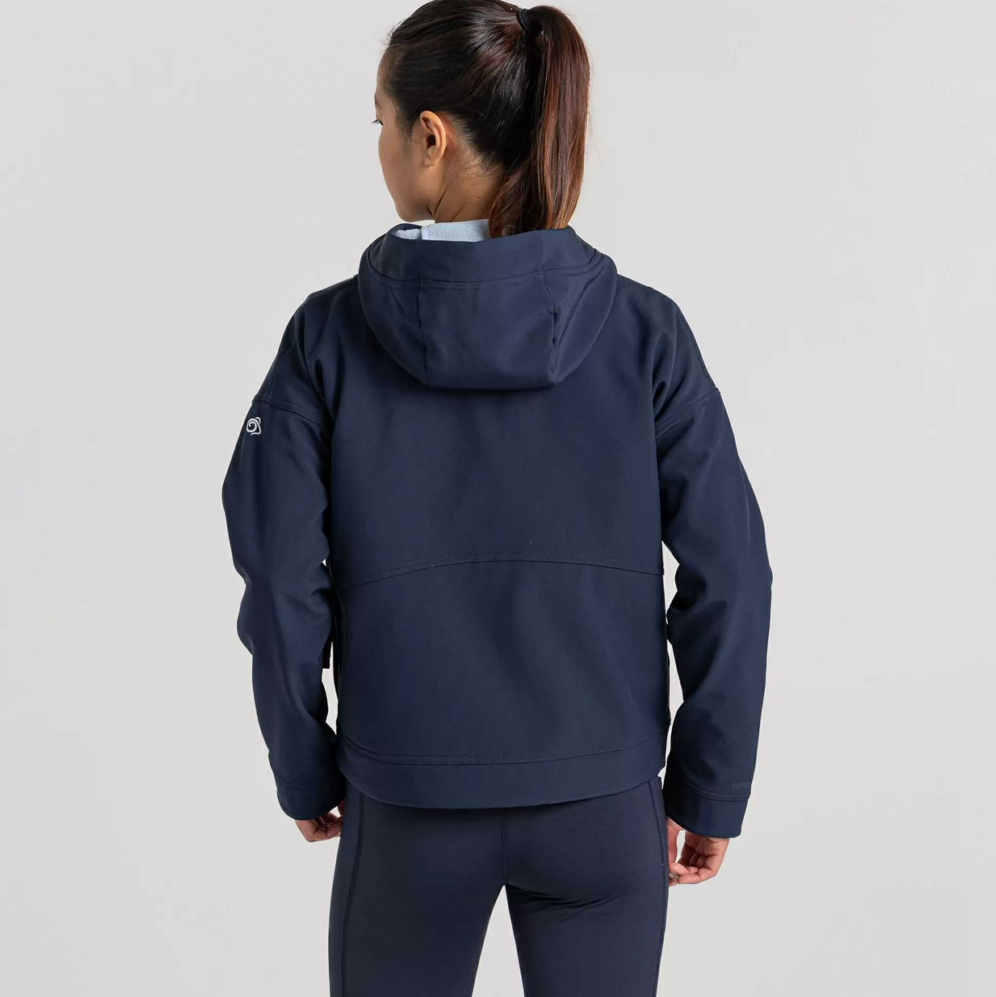 Craghoppers Women'S Tyra Softshell Hooded Jacket - Blue Navy<Womens Softshell Jackets | Insulated Jackets